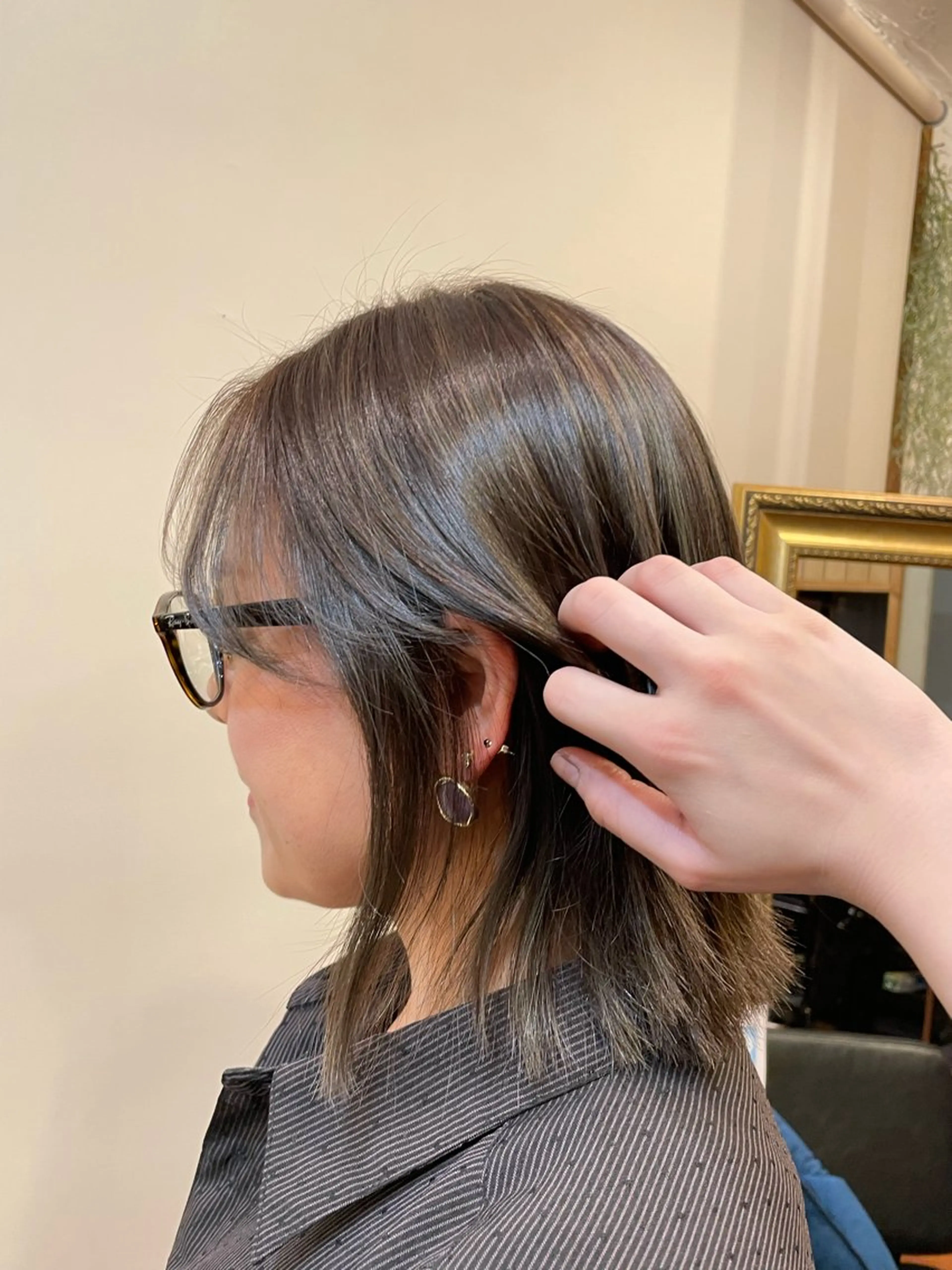 カラー カット ヘアカラー 白髪ケア  BAUM まやのヘアスタイル