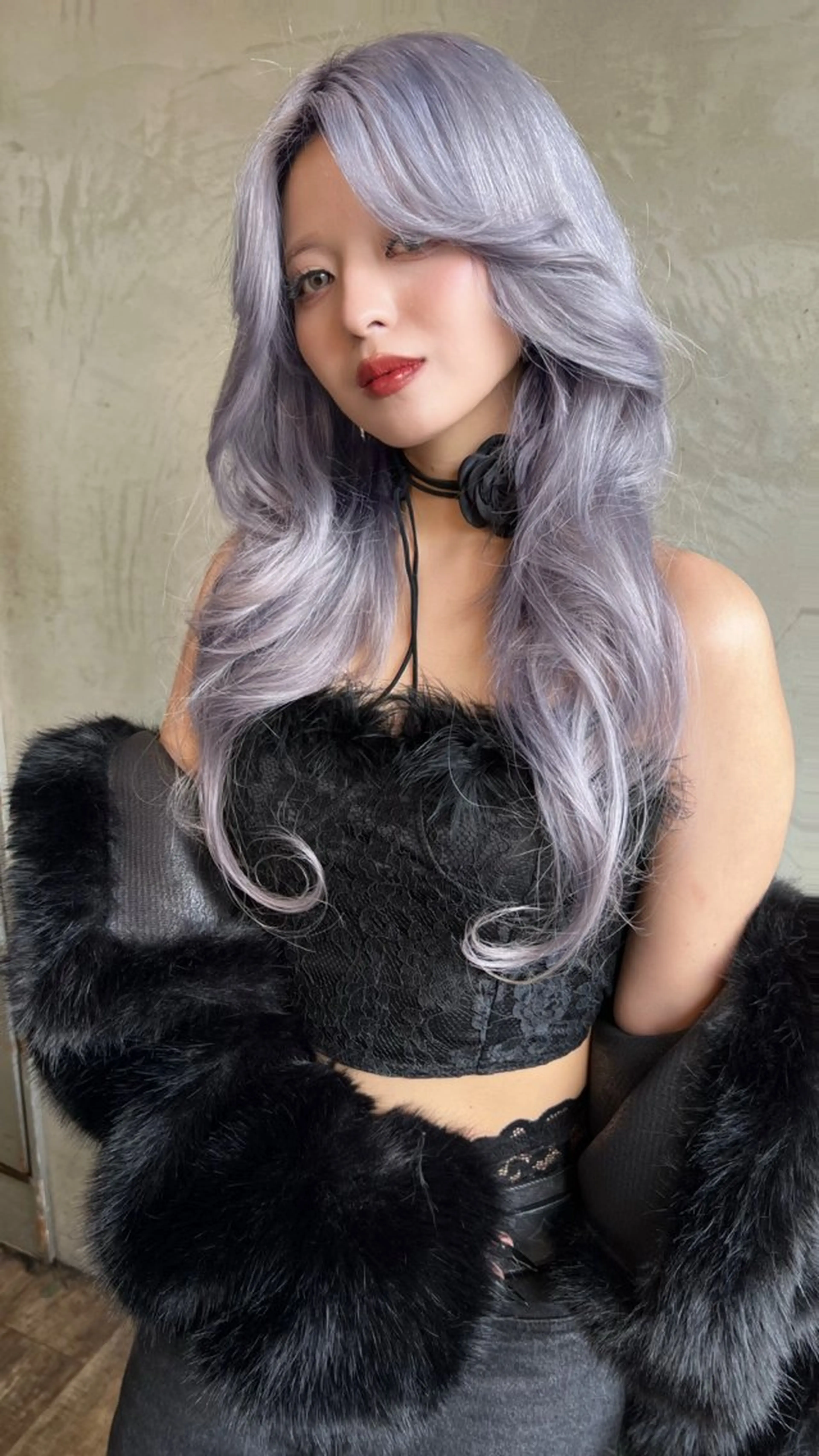 ロング カラー カット ヘアカラー トリートメント belle   表参道　terrace所属・抜きっぱなしブロンド /ハイトーン/カナタのヘアスタイル