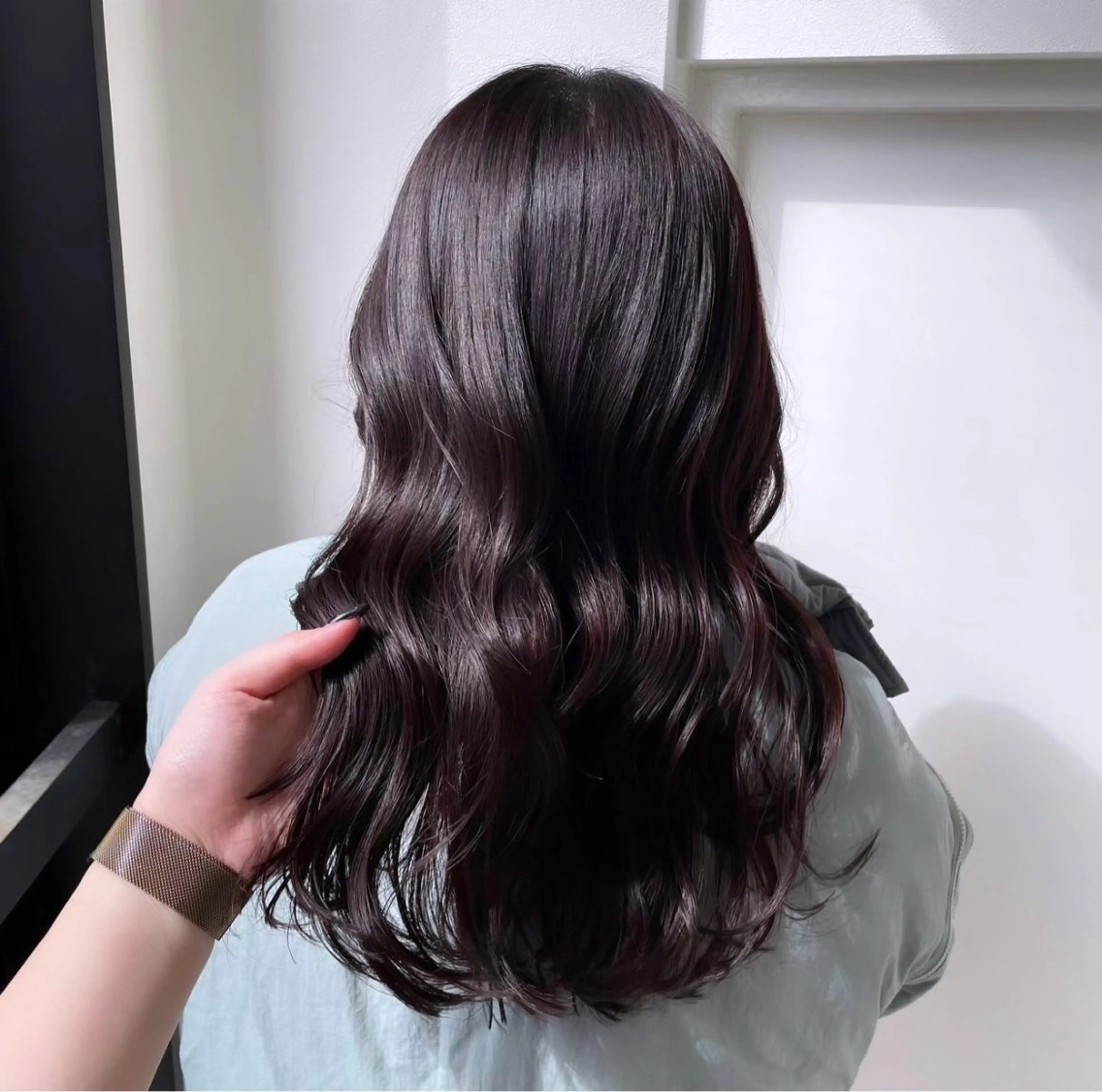 セミロング ヘアカラー トリートメント mayu/ブリーチ/ layer/似合わせのヘアスタイル