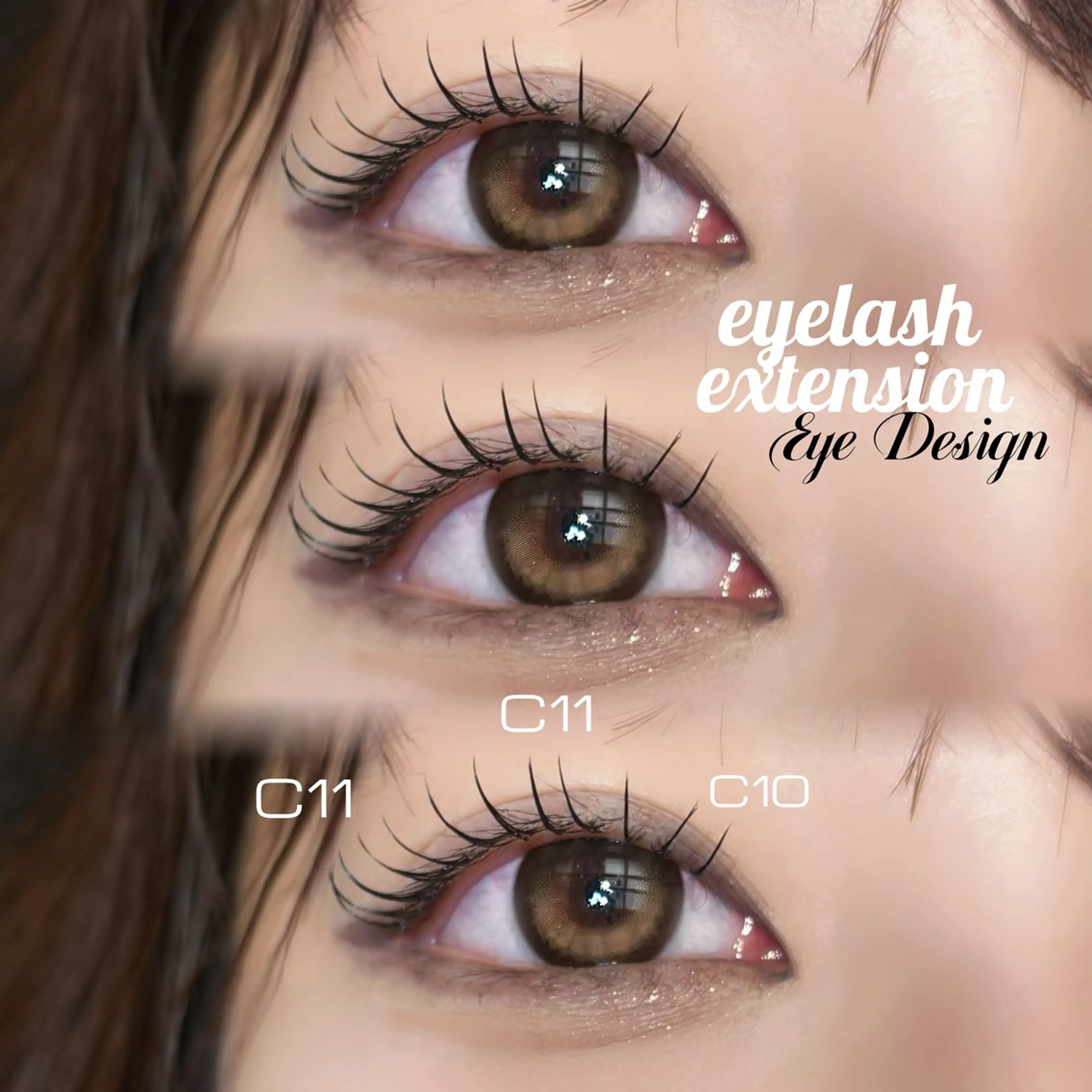 マツエク・マツパ manaca .のマツエク・マツパデザイン