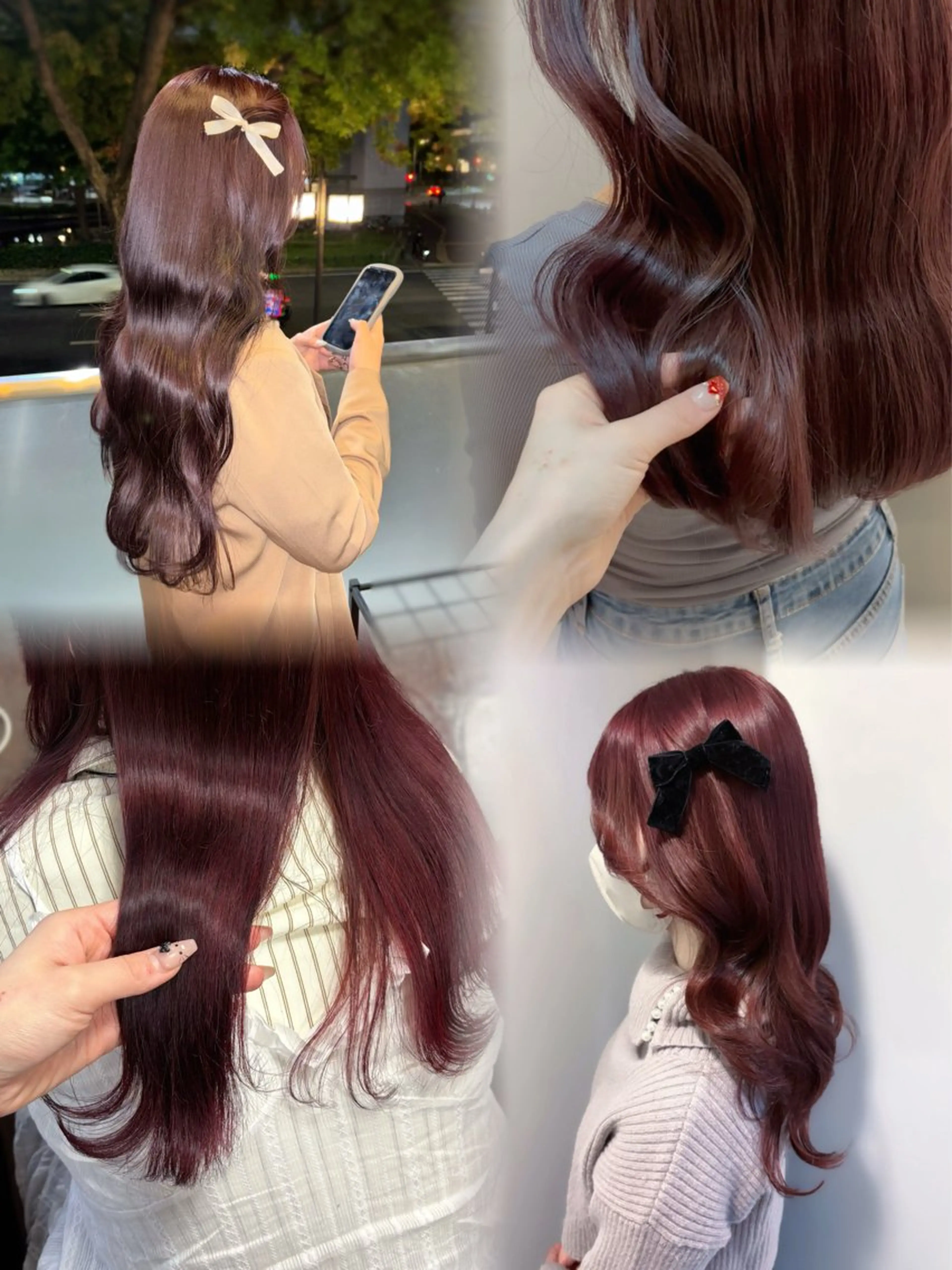ロング カラー ヘアカラー enne栄店 fukaのヘアスタイル