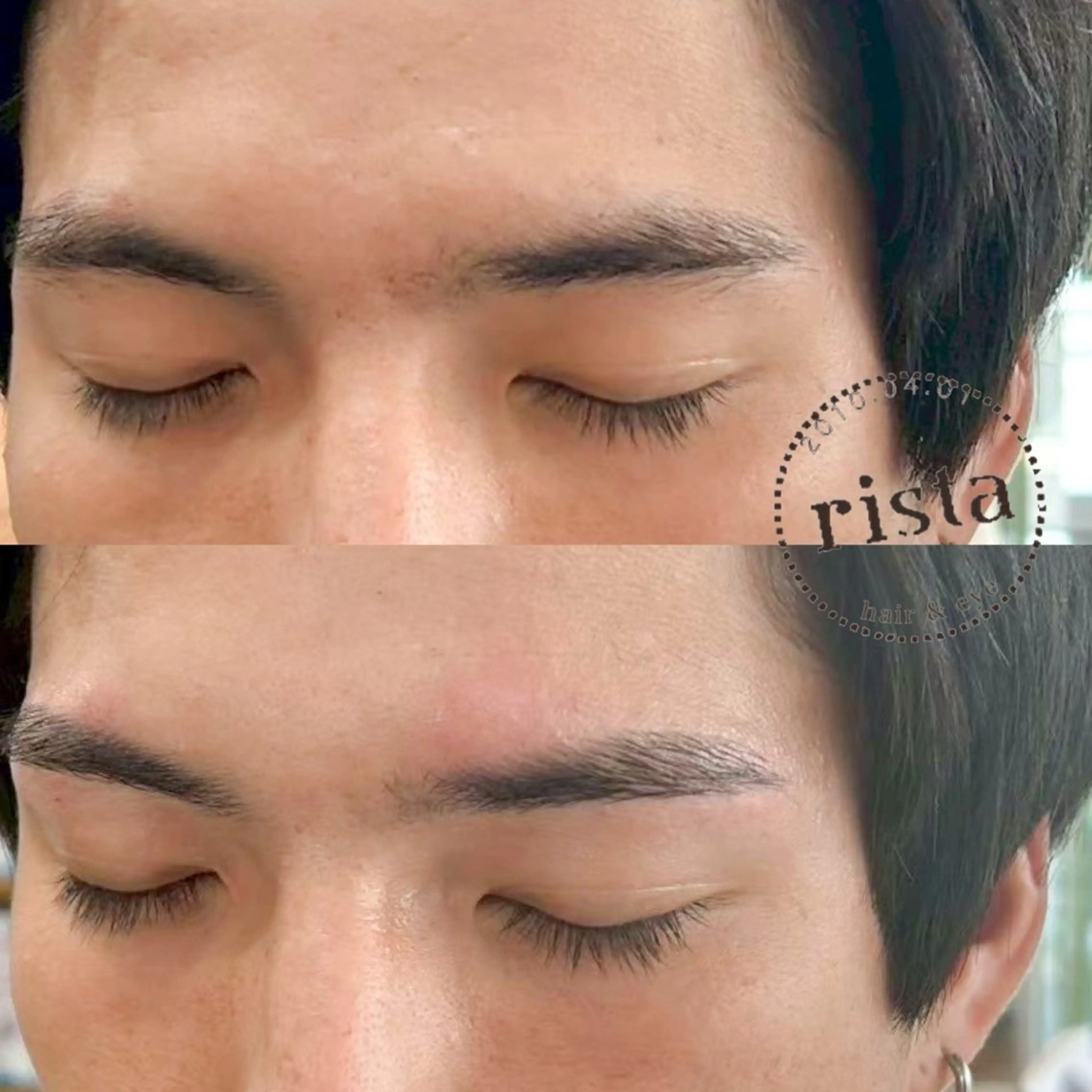 メンズ アイブロウ アイブロウ◎ rista藤岡佳世のヘアスタイル