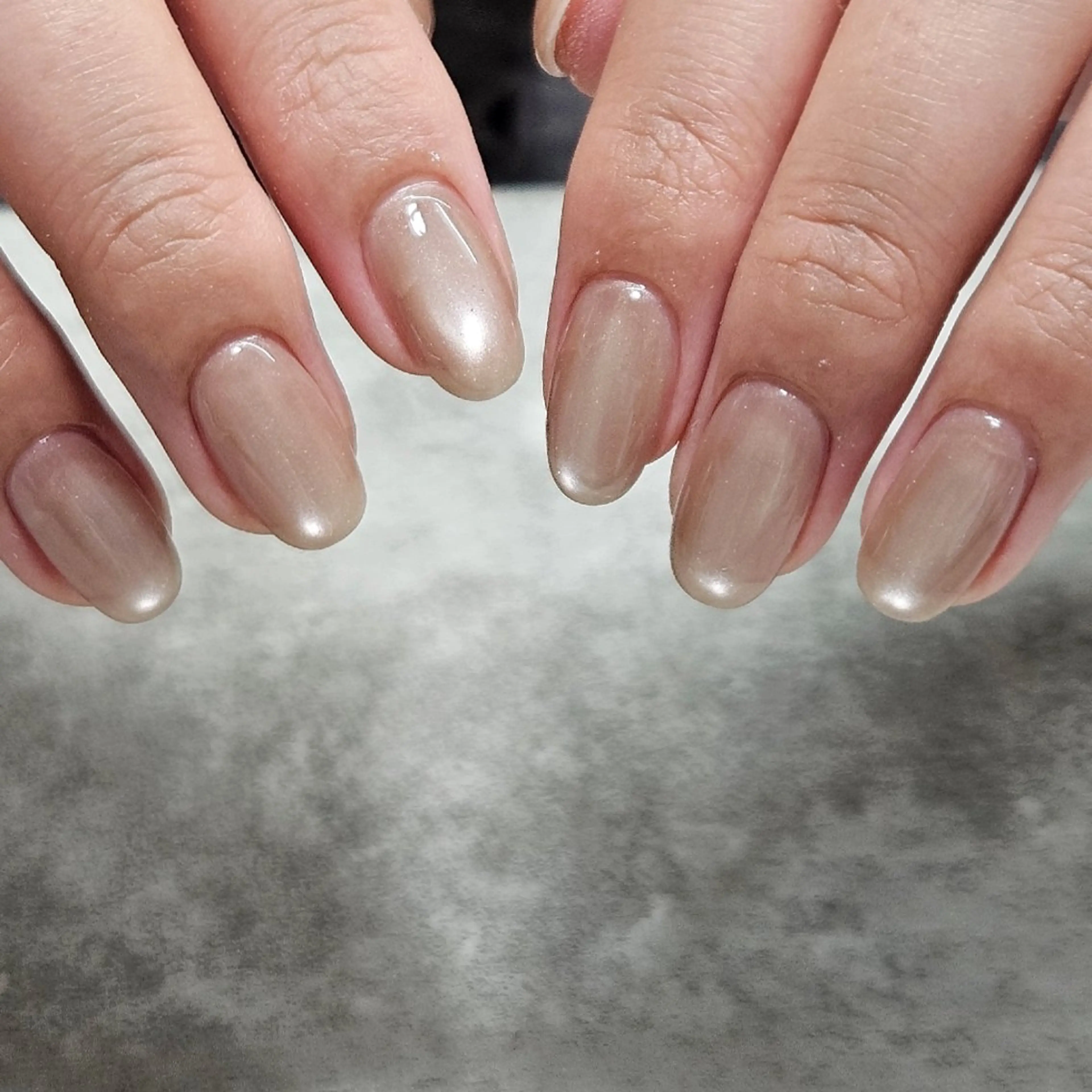 ネイル 氷ネイル・うるうるネイル ハンドネイル Lia Nailのネイルデザイン