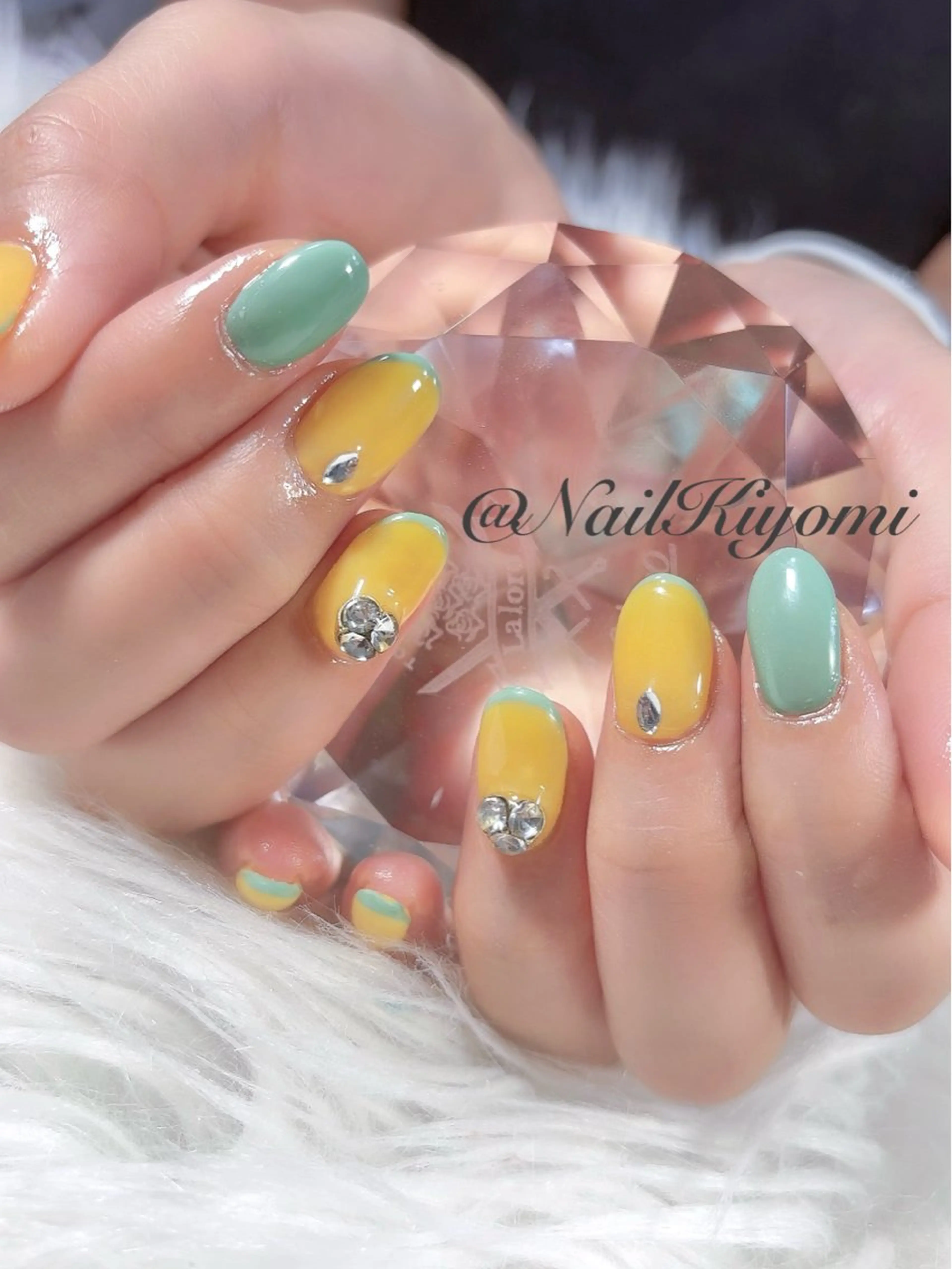 ネイル ハンドネイル 🦋Kiyomi. 🦋のネイルデザイン