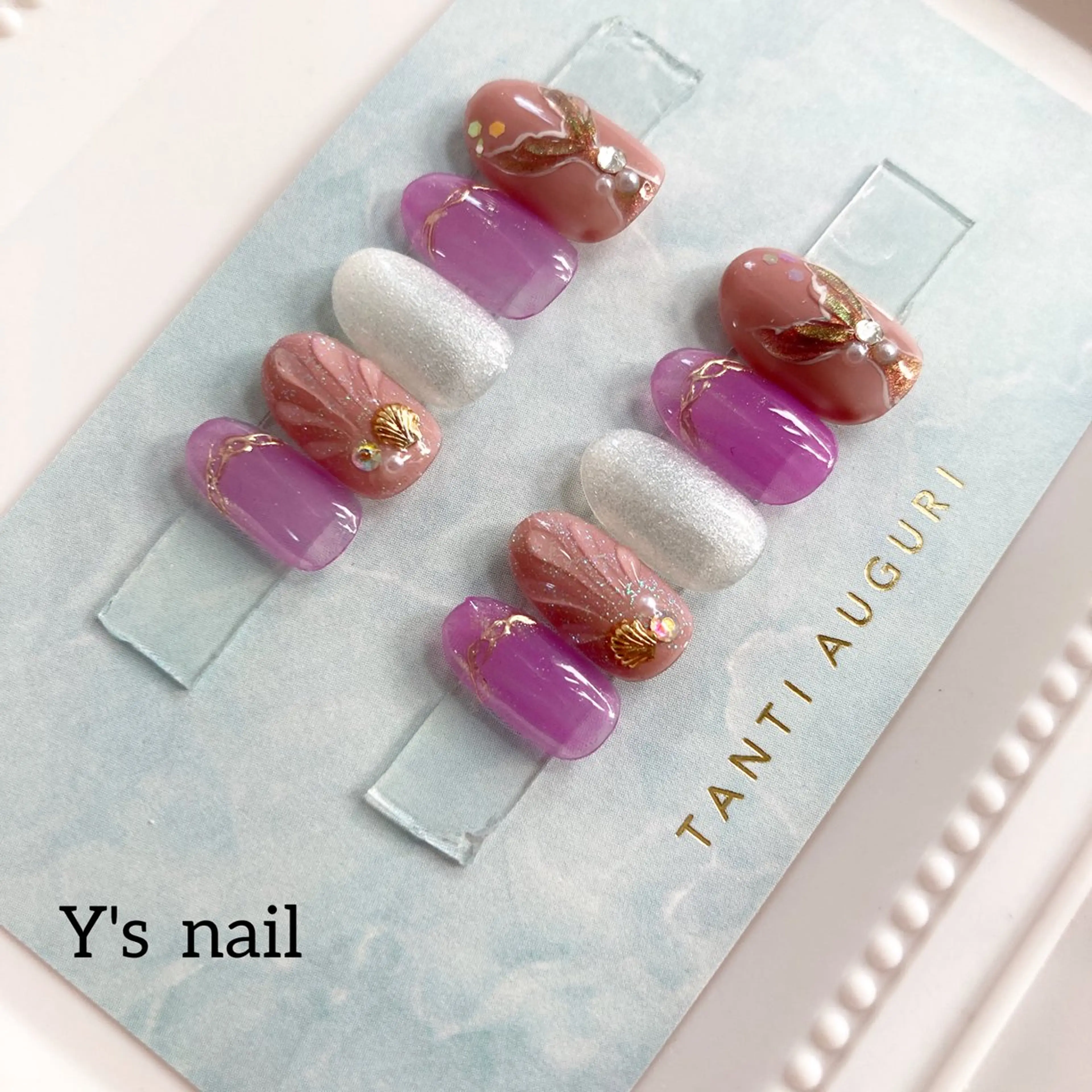 ネイル ネイルチップ 手書きが得意🖌️ Y’s  nailのネイルデザイン