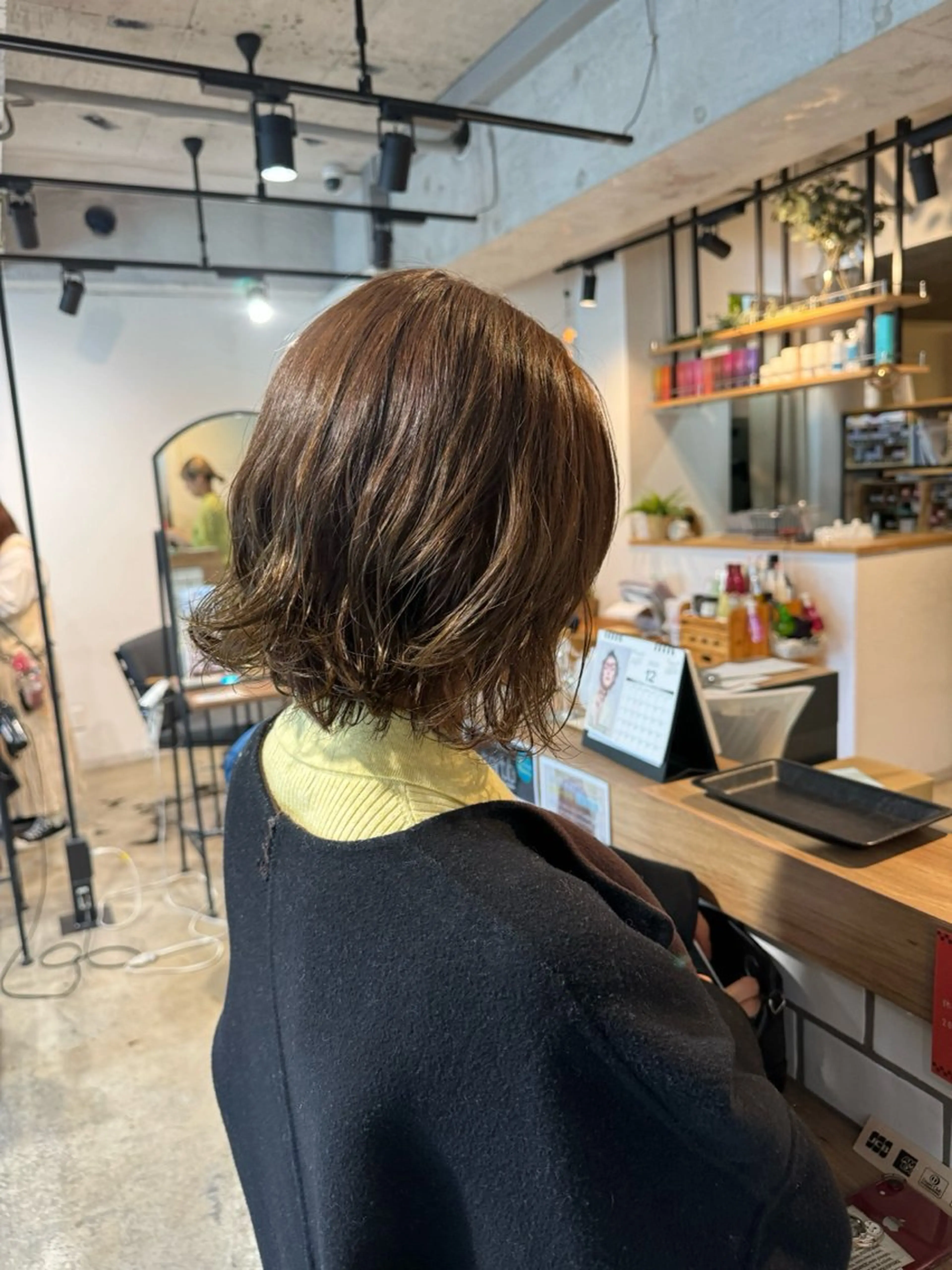 ショート カット パーマ A.C.T C-LOOPUNITED所属・坂元 あかねのヘアスタイル