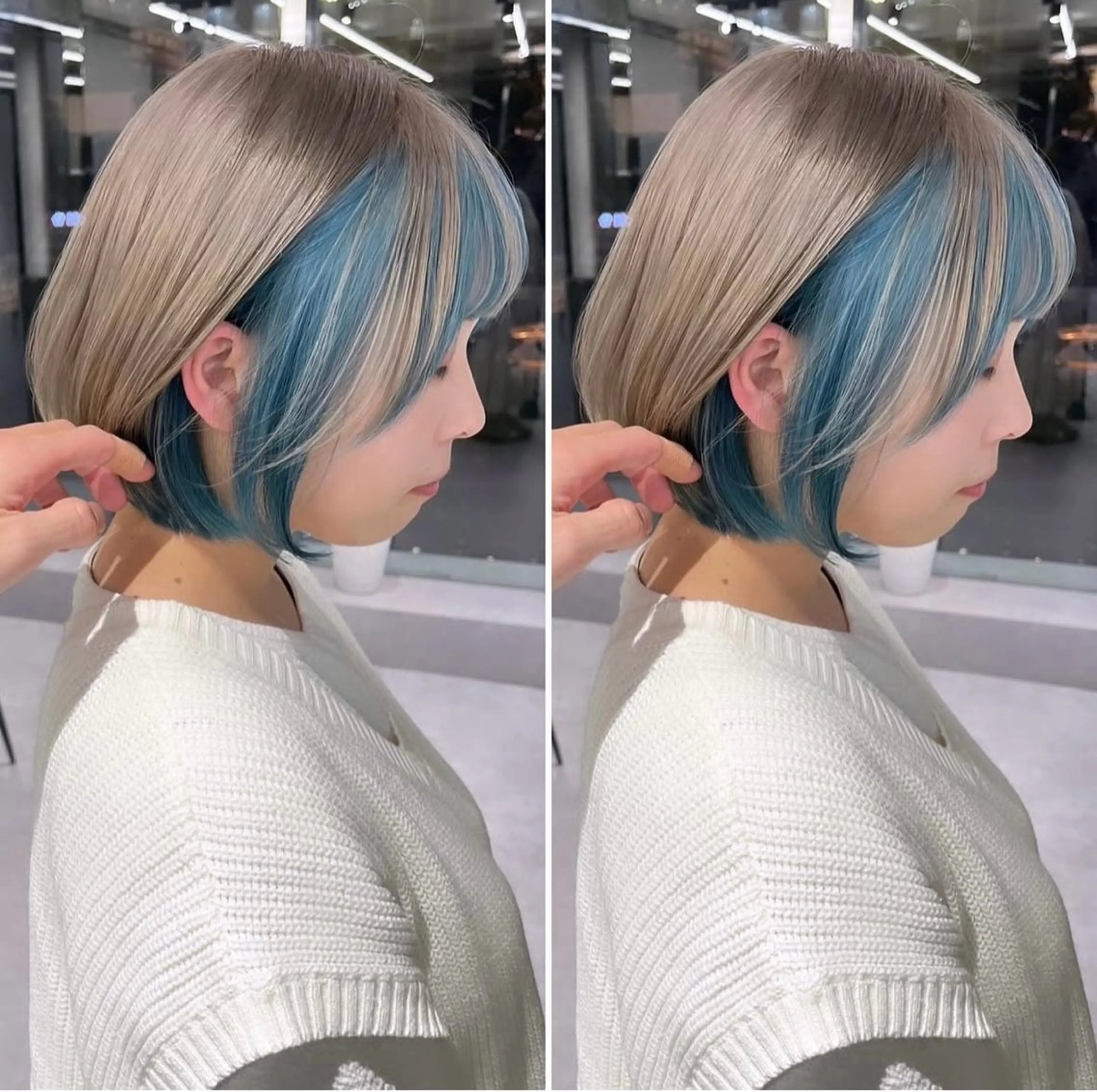 フェイスフレーミングの写真