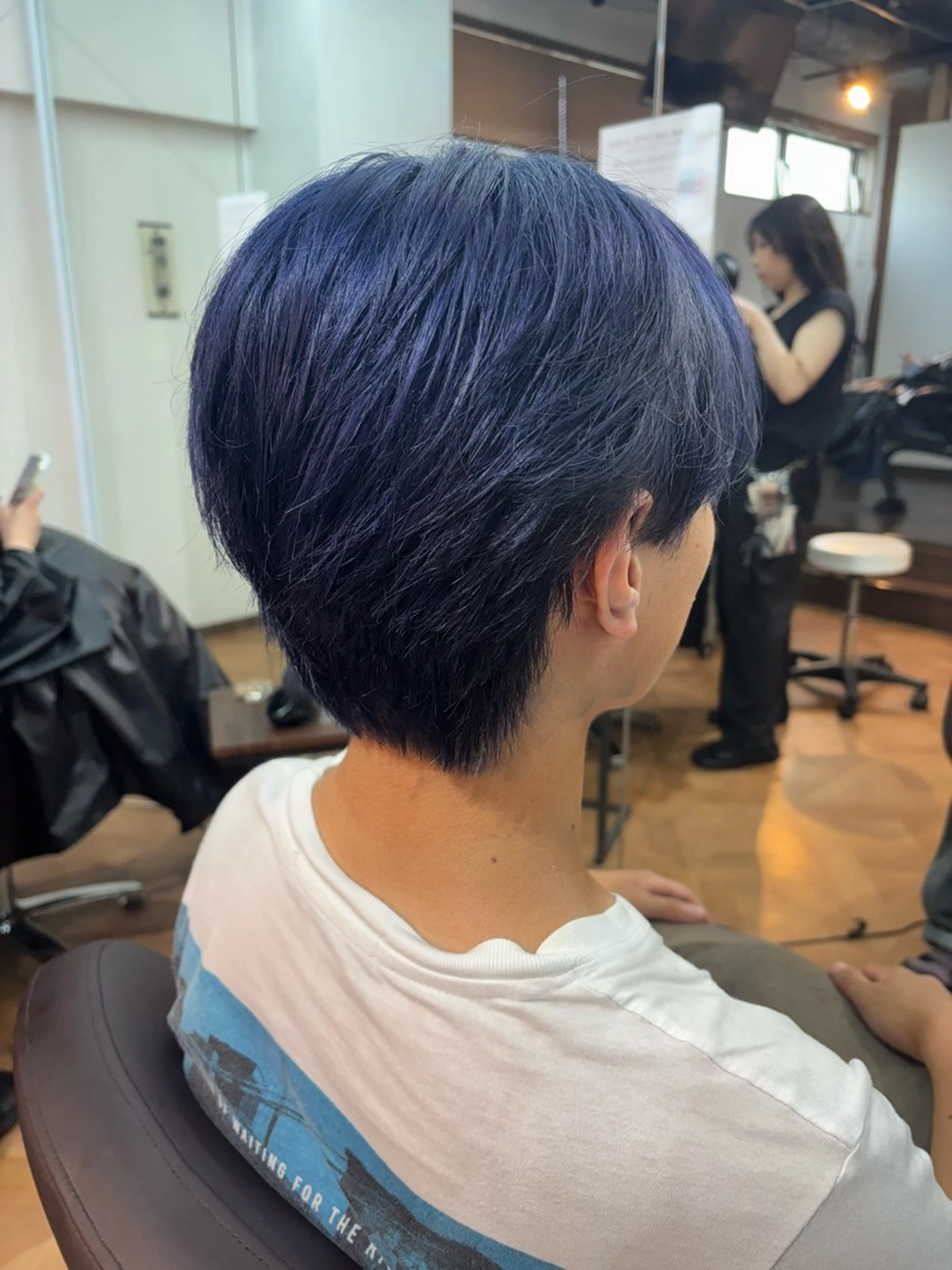 カラー メンズ メンズショート/ハイ トーン/我孫子/葵のヘアスタイル