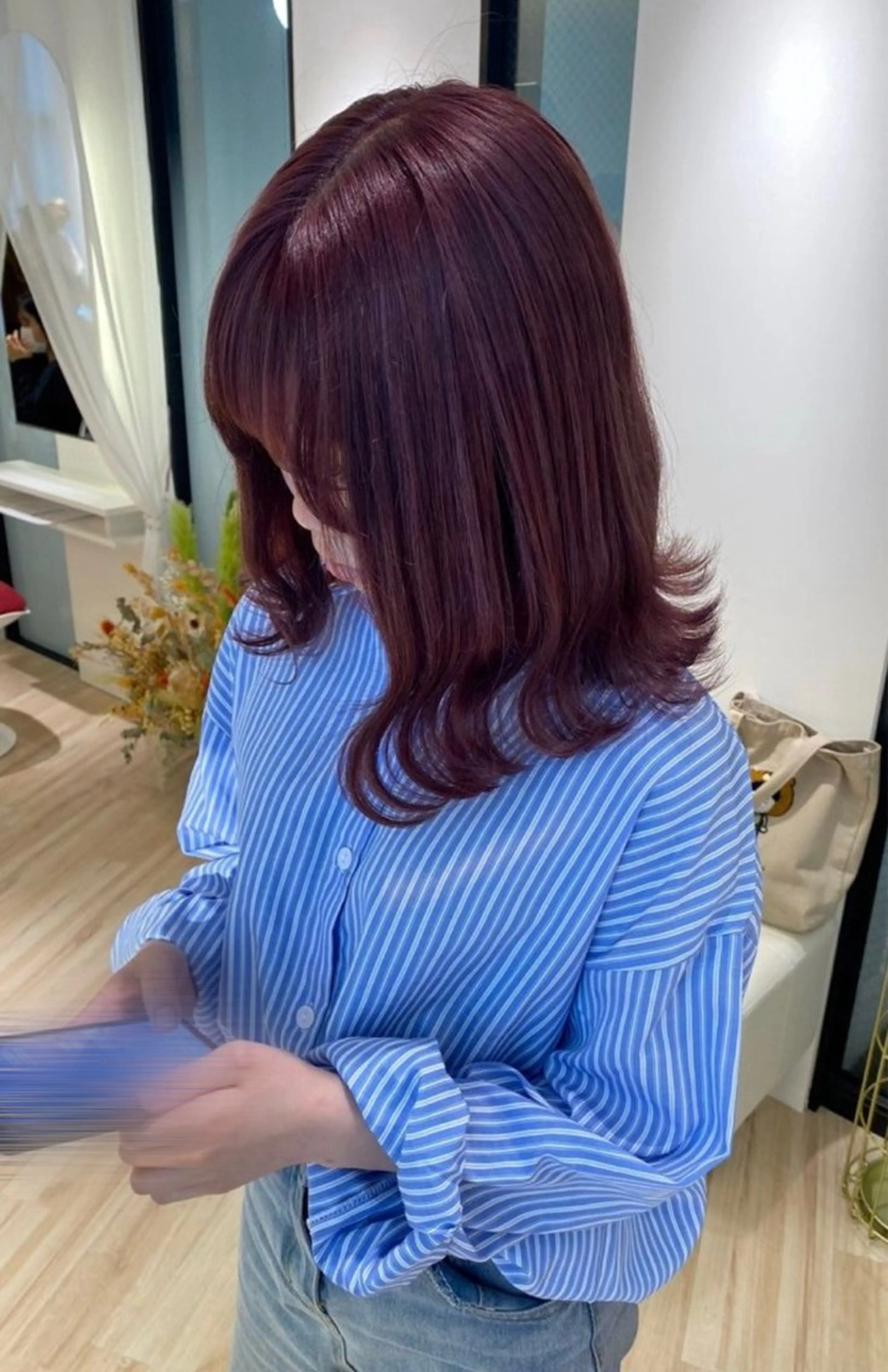 セミロング カラー 今井 愛歩のマツエク・マツパデザイン