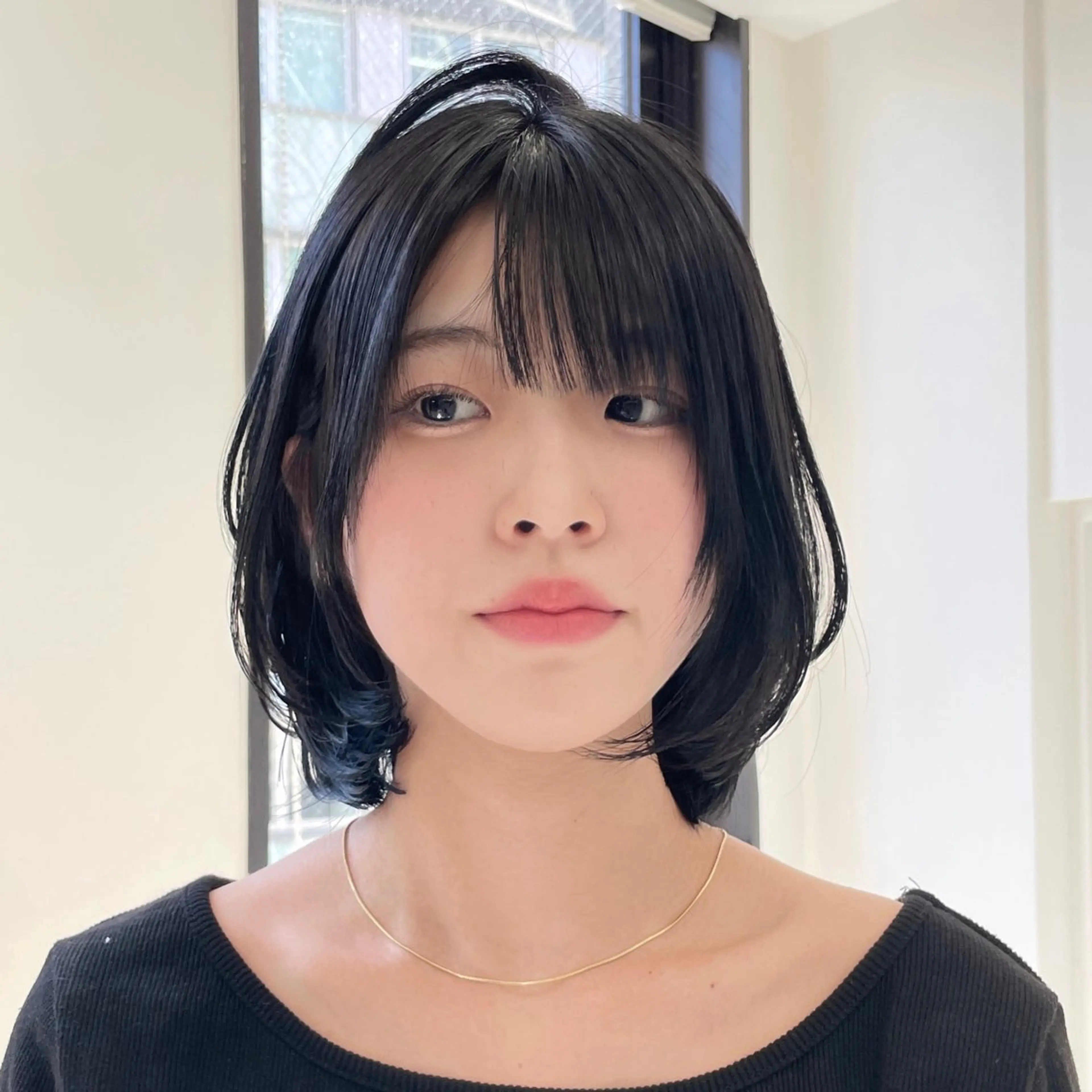 ミディアム MOE 福岡韓国ヘア✧︎のヘアスタイル