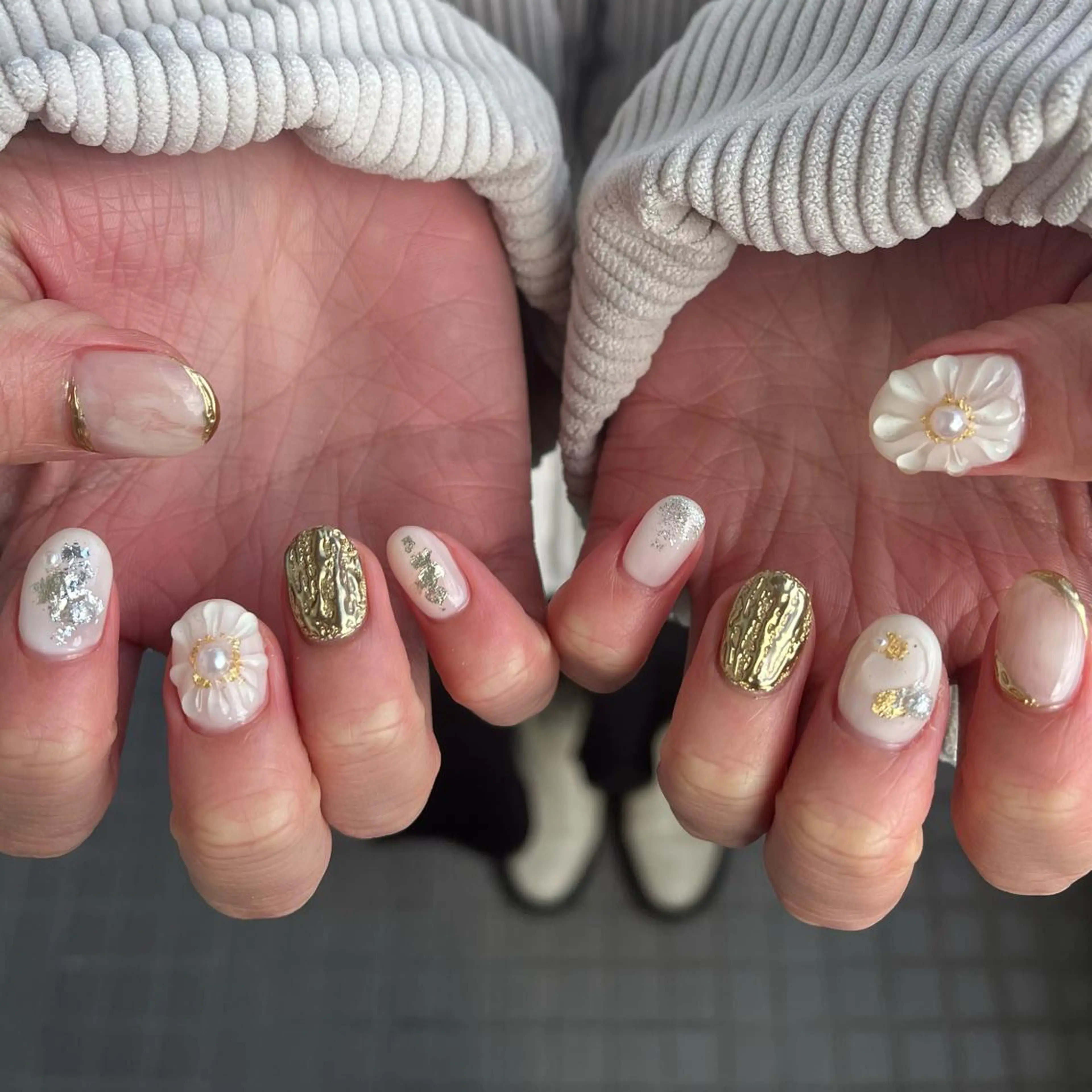 ネイル ハンドネイル 🤎Two ERI🤎のネイルデザイン