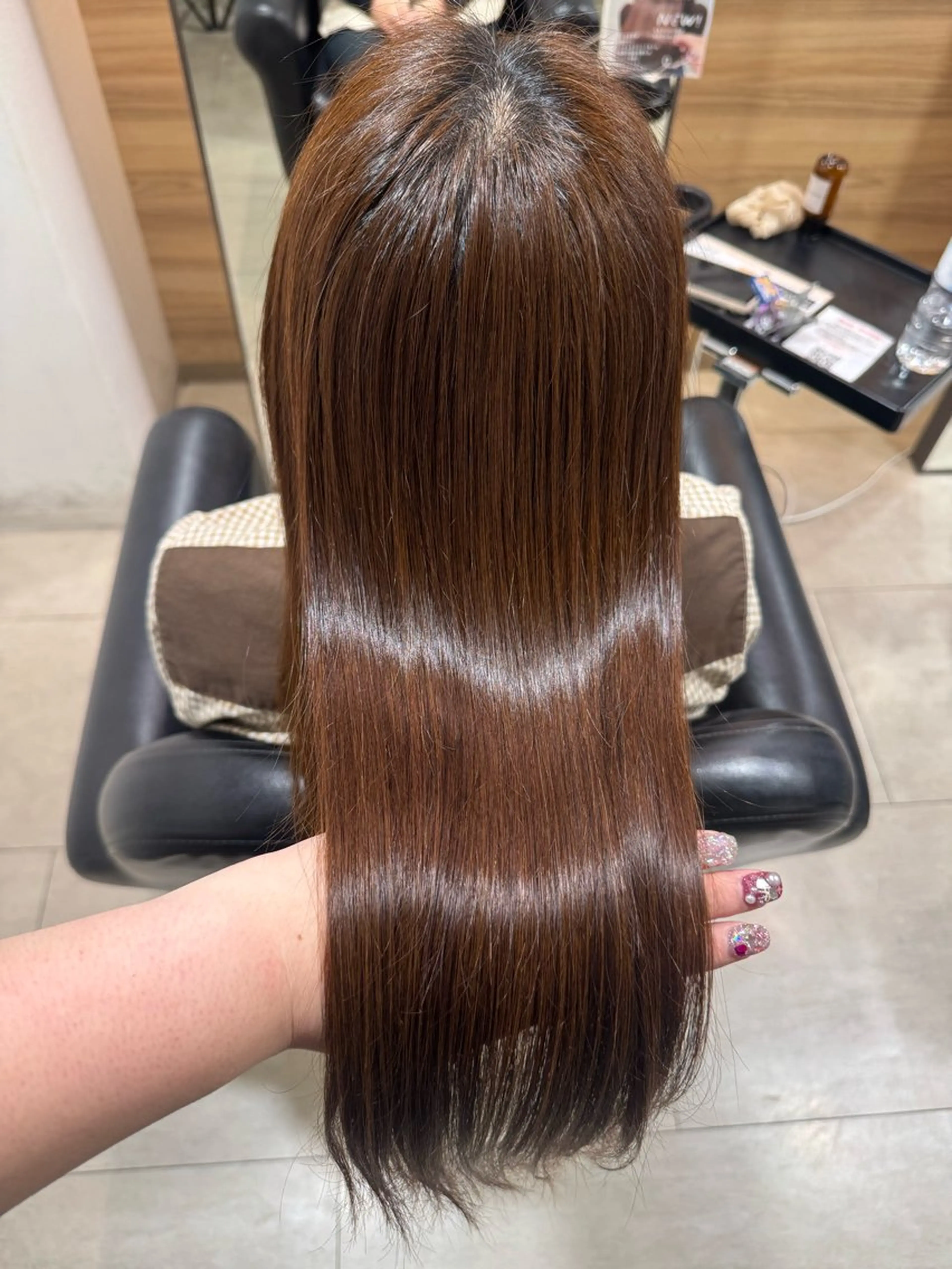 ロング 縮毛矯正 みく♡ 縮毛モデル様募集中のヘアスタイル