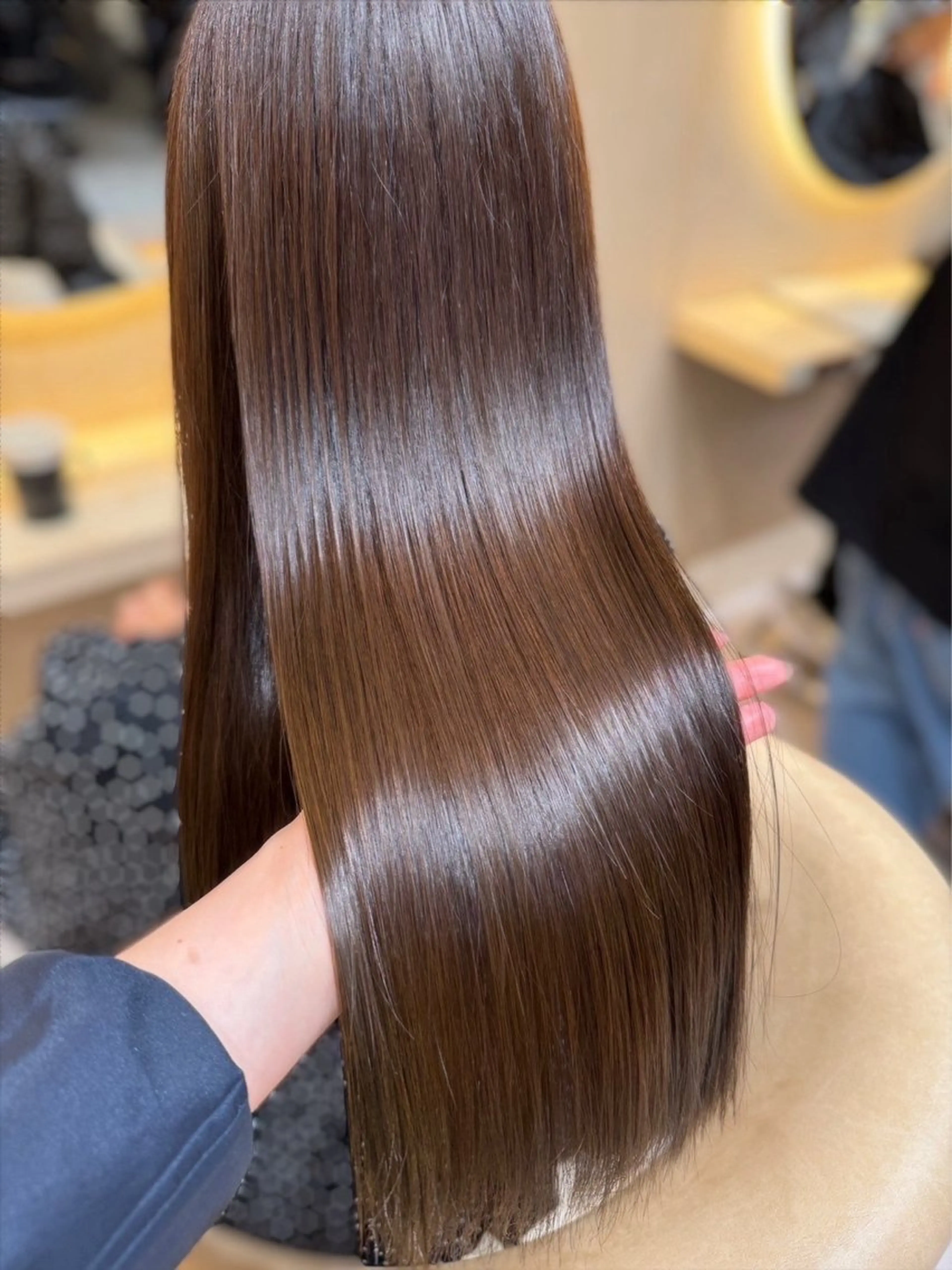 【梅雨前限定‼️カット無料‼️】美髪縮毛矯正➕カラー➕補修トリートメント🩰🫧の写真