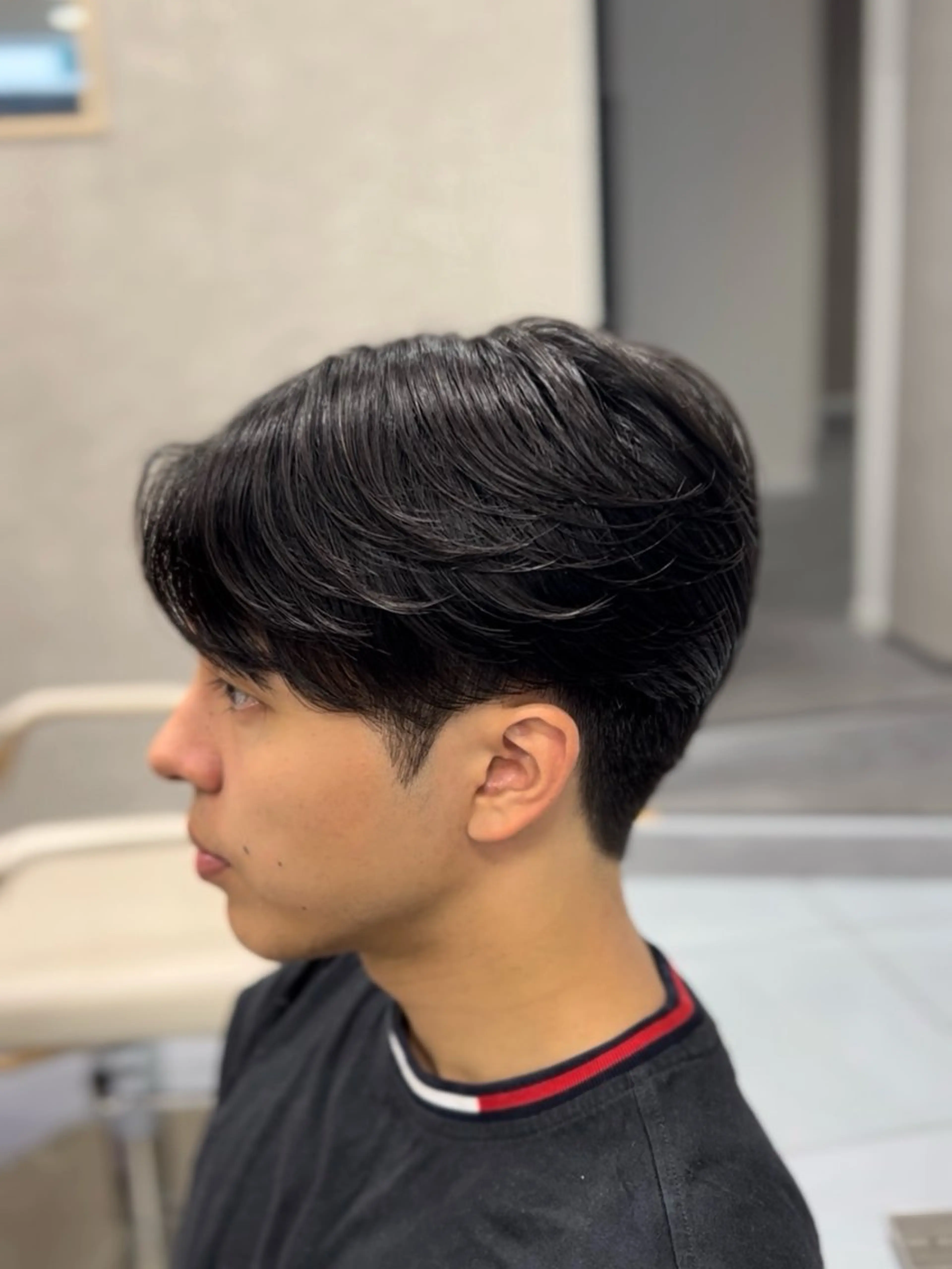 ショート パーマ メンズ メンズパーマ くせ毛 縮毛矯正 ニュアンスパーマ 縮毛矯正 🔮メンズ縮毛矯正 毛流れパーマ💎竹永のヘアスタイル