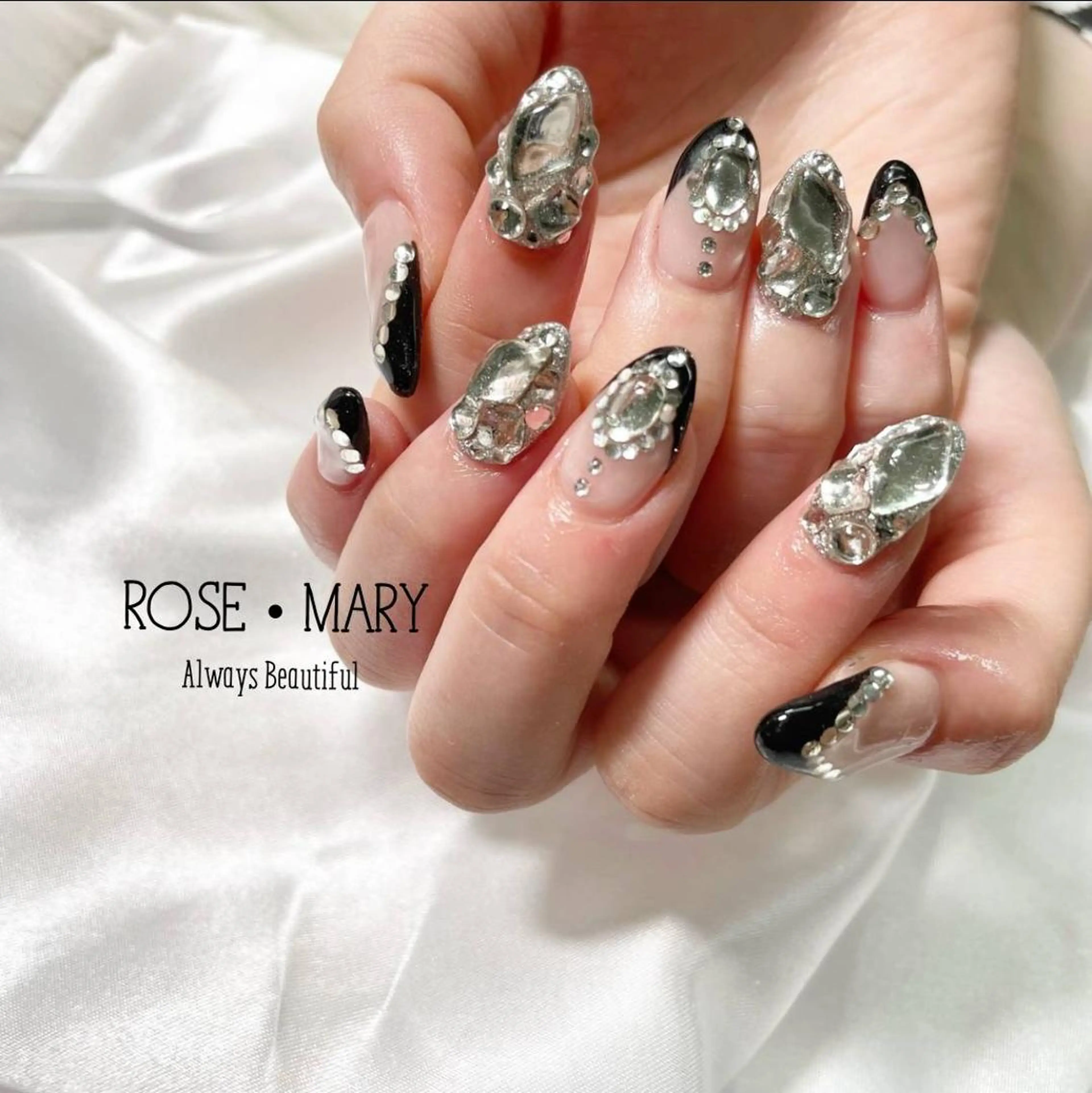 ネイル ハンドネイル ROSE・ MARY 鈴木のネイルデザイン