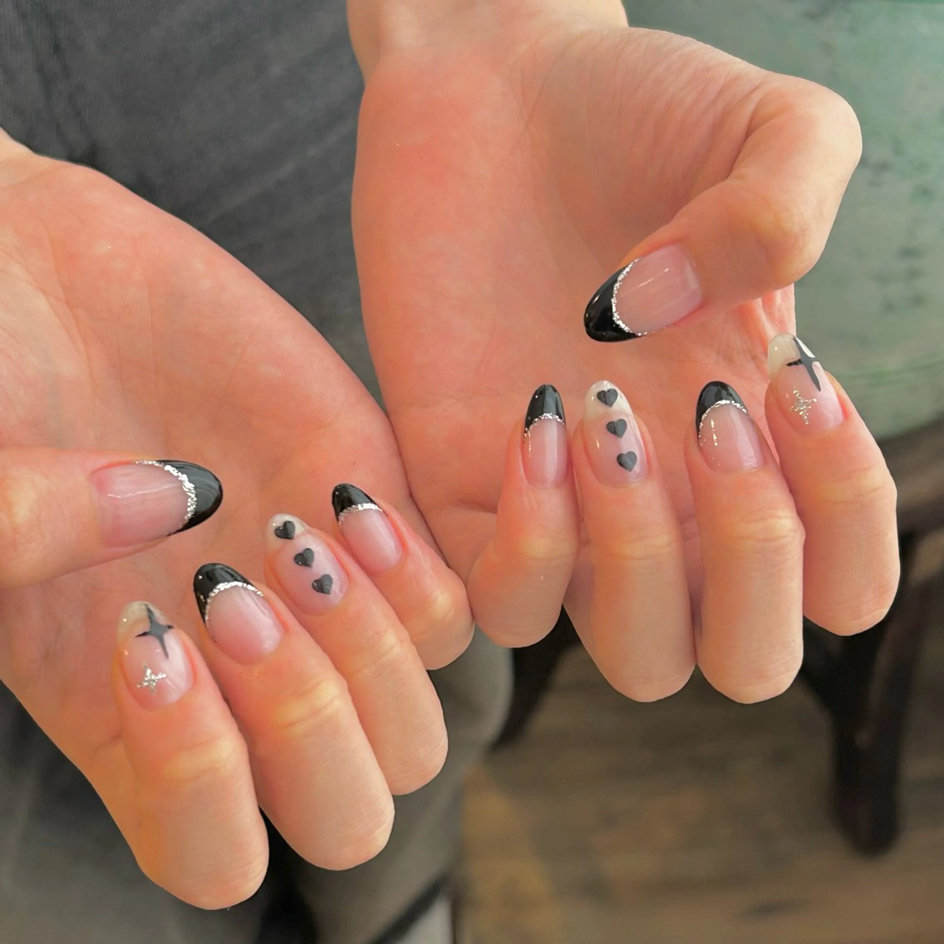 ネイル アートネイル 持ち込み ハンドネイル nails Mintia ～esaka～所属・松本 麻子のネイルデザイン