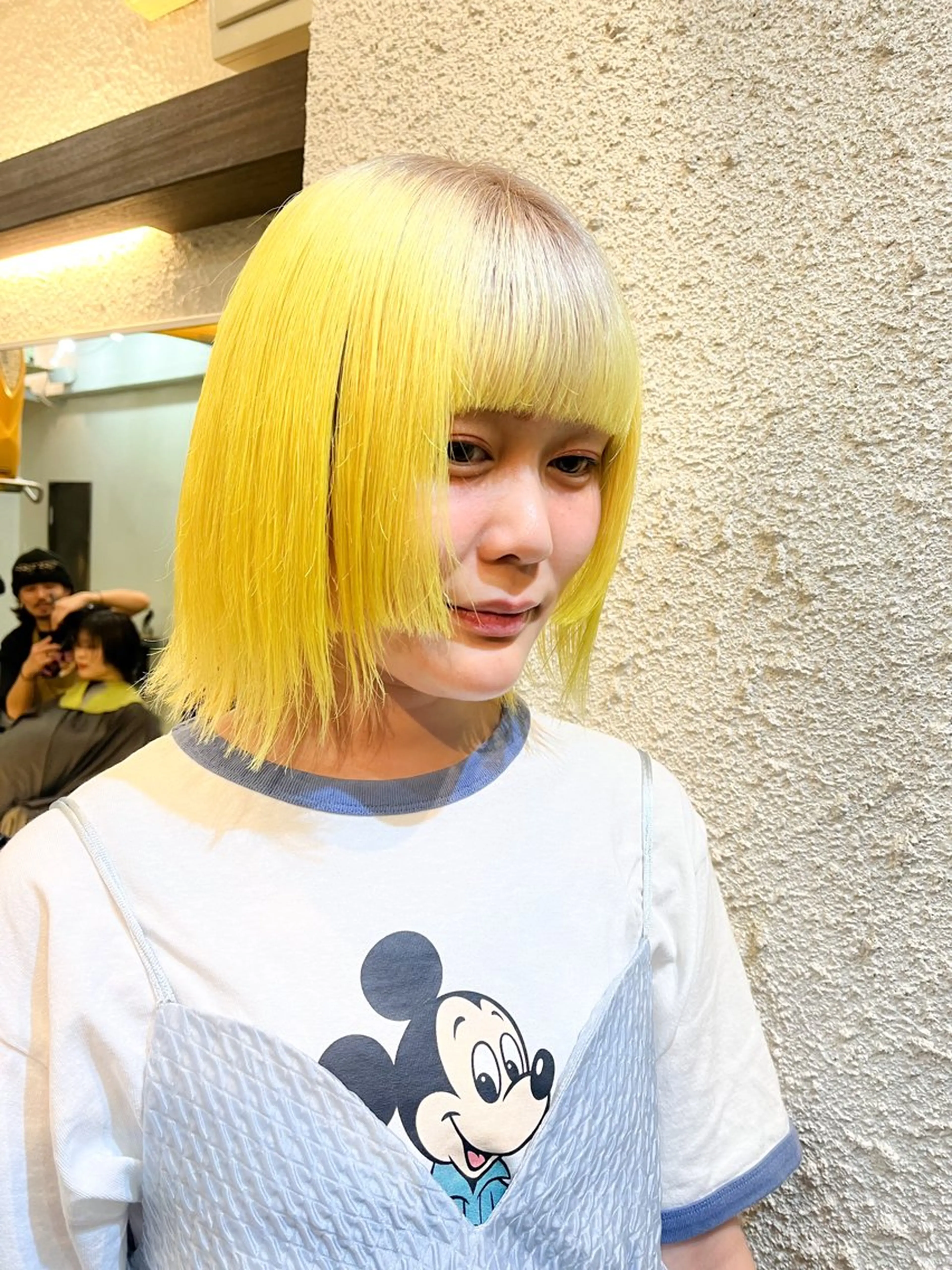 ショート カラー カット ヘアカラー トリートメント 🐝ハイトーン× レイヤーボブ/牧原のヘアスタイル