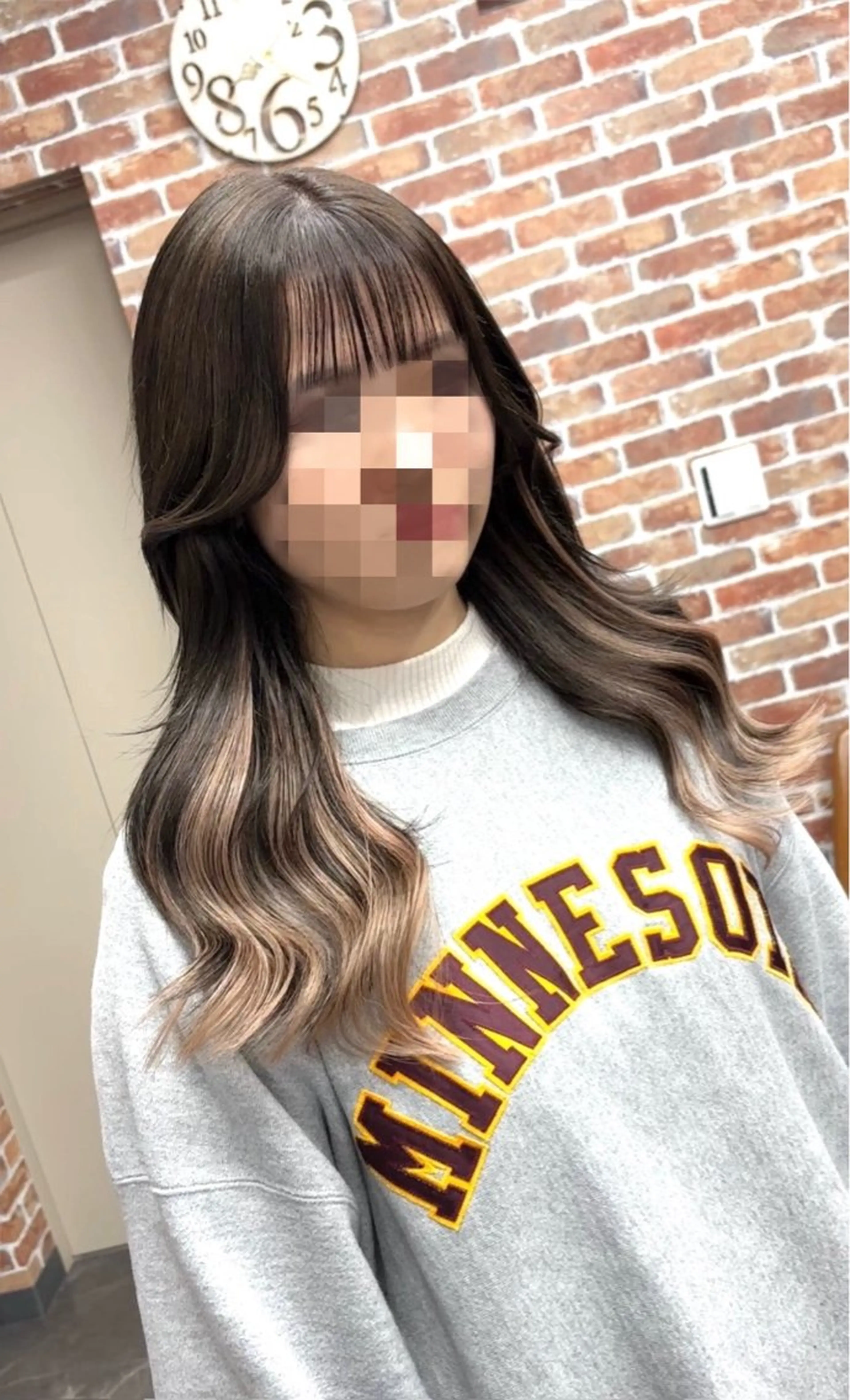 ミディアム カラー エクステ ギャルの革命児 秀斗のヘアスタイル