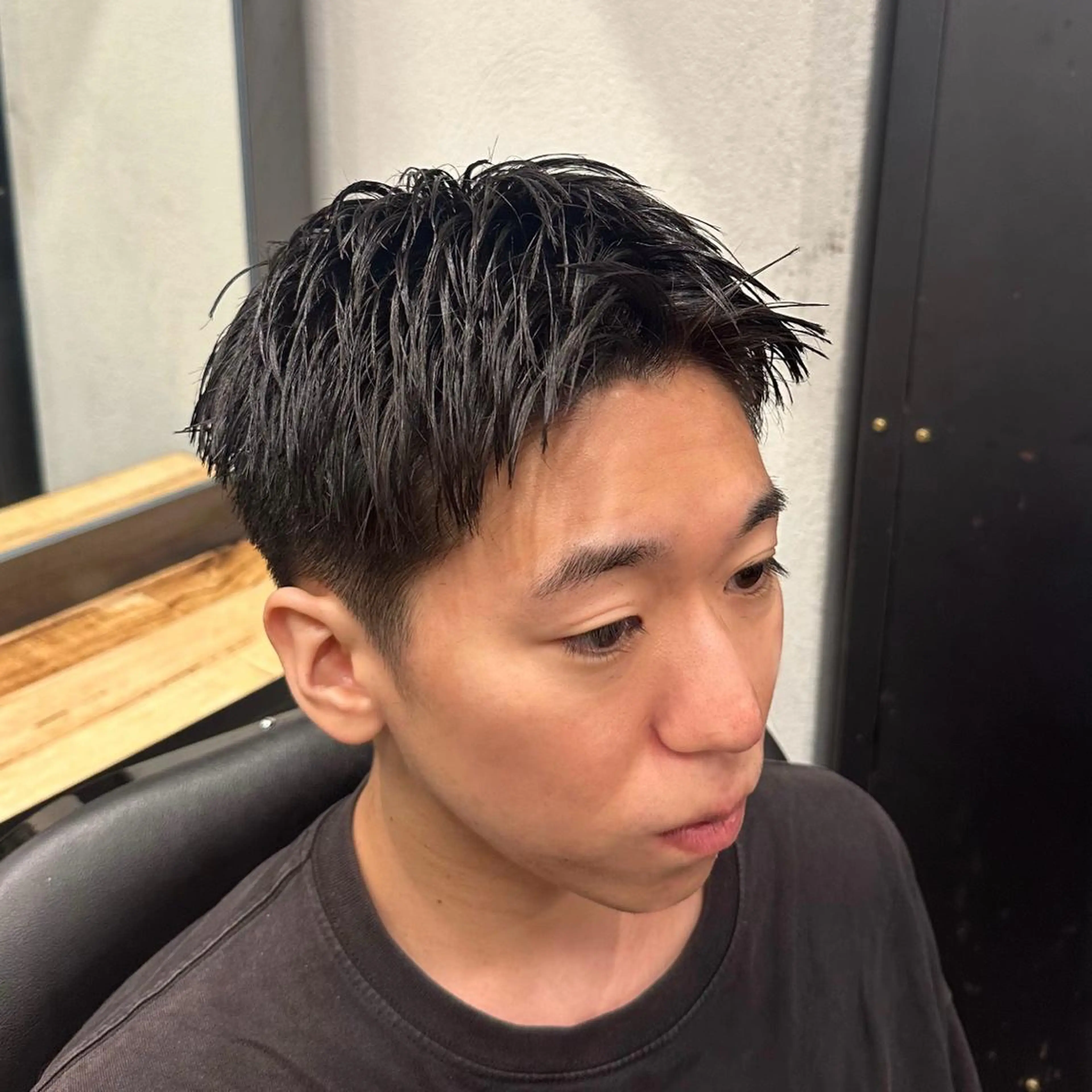 ショート ツイスパ/メンズ パーマ/歩夢のヘアスタイル