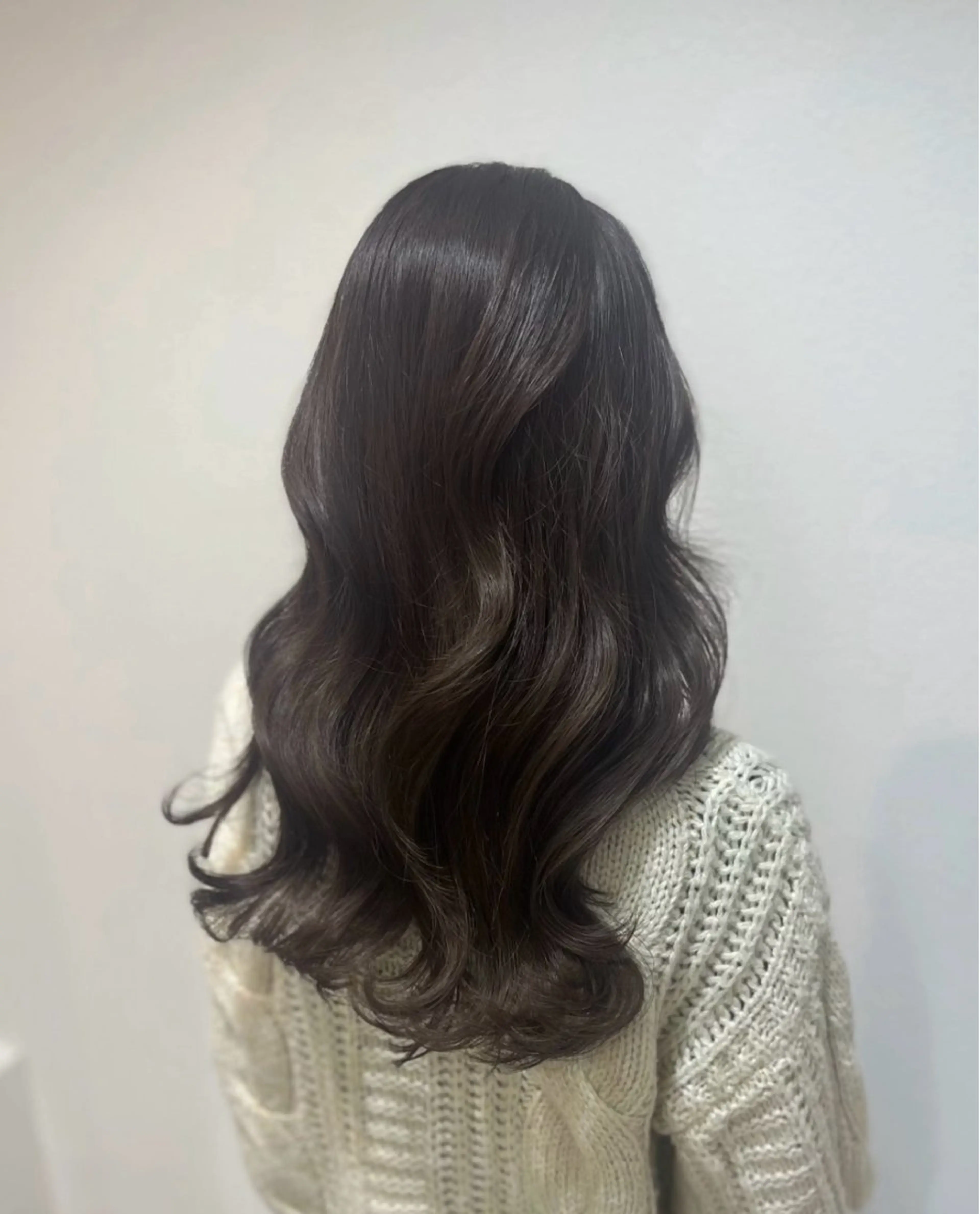 ロング カラー カット ヘアカラー トリートメント 透明感カラー／ 艶感カラー／RAMUのヘアスタイル