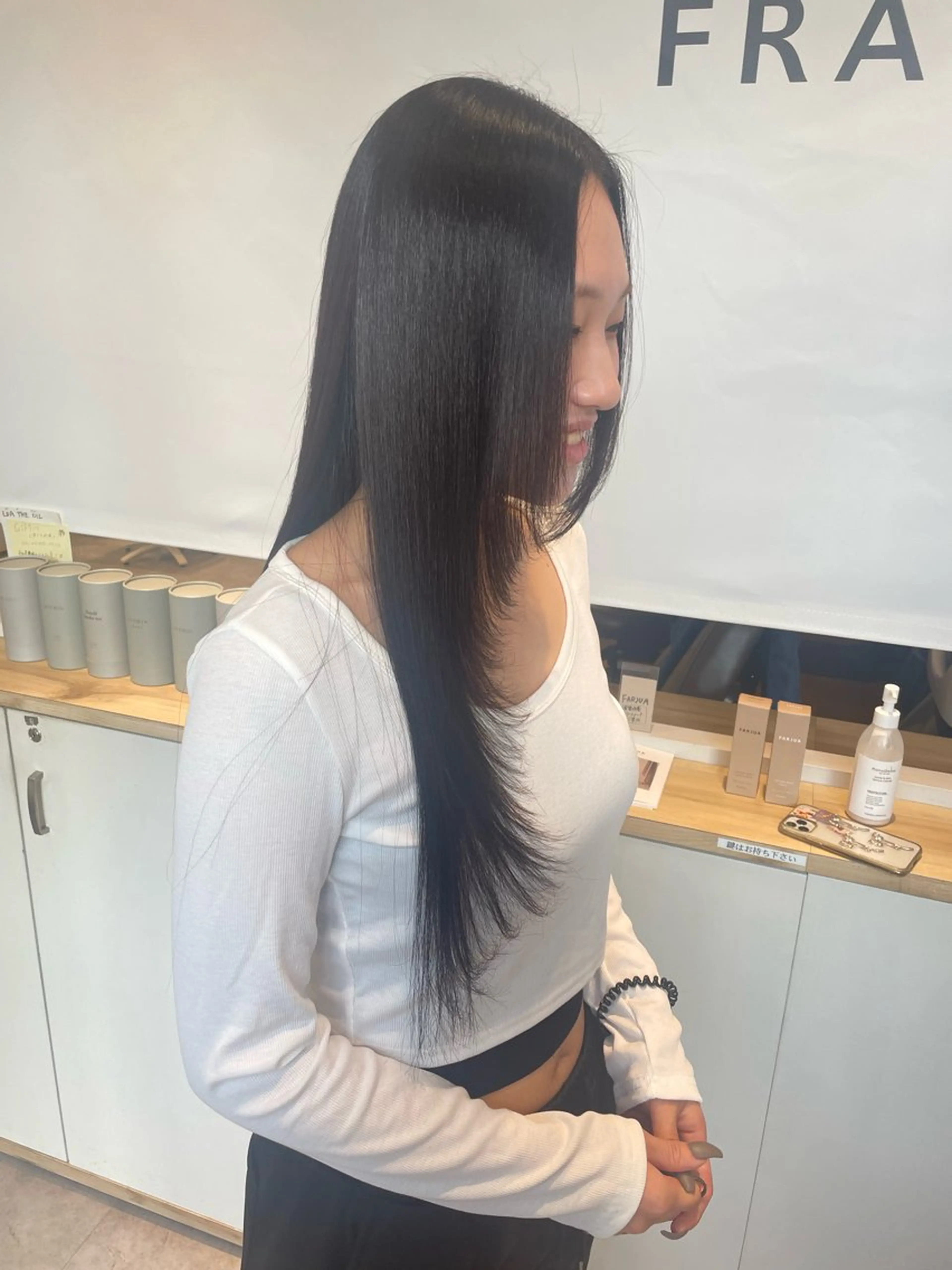 🐻カット＋縮毛矯正＋トリートメント🐻(平日限定)の写真