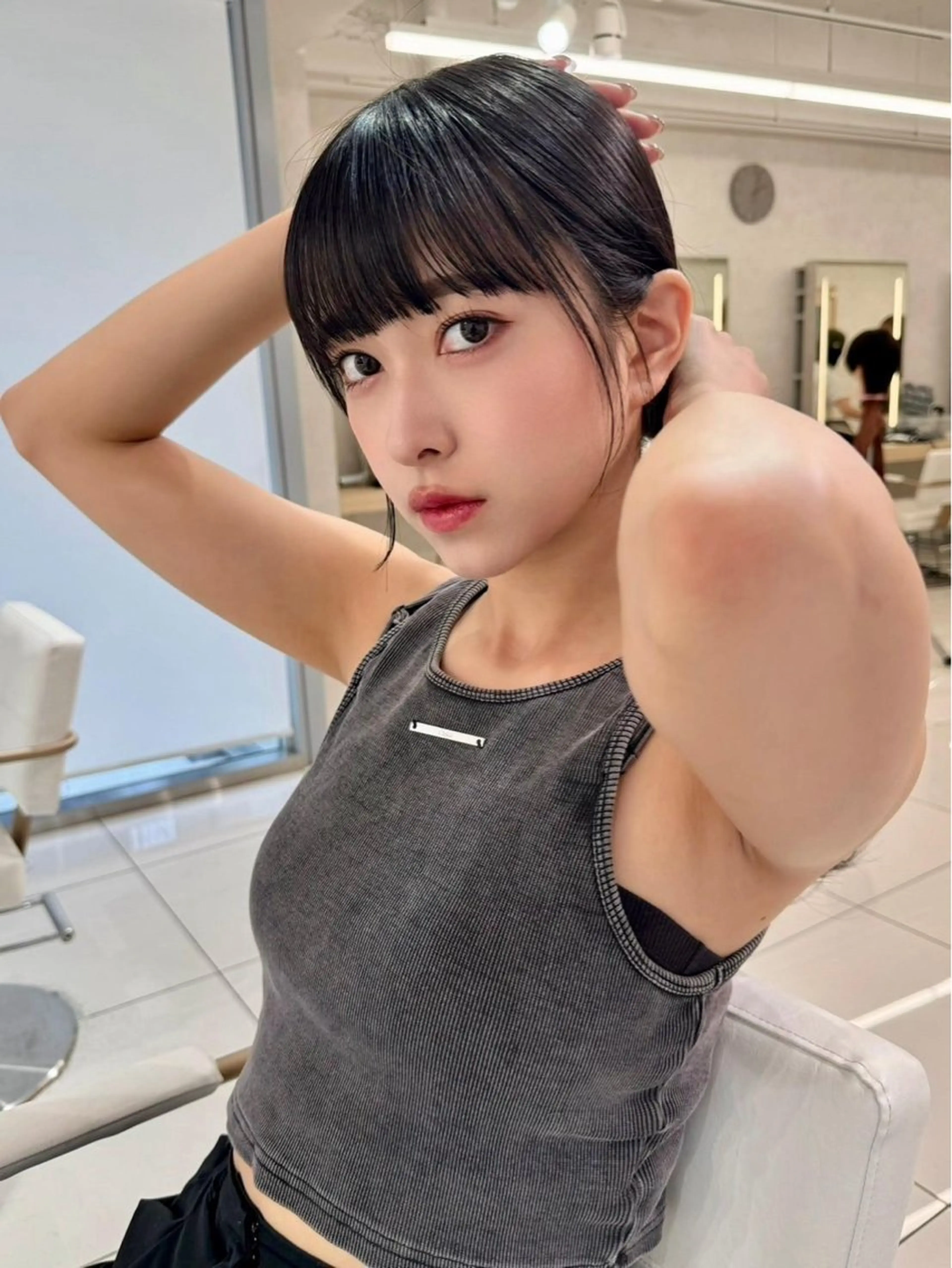 ロング 【韓国ヘア】公式 🇰🇷Ash中野のヘアスタイル