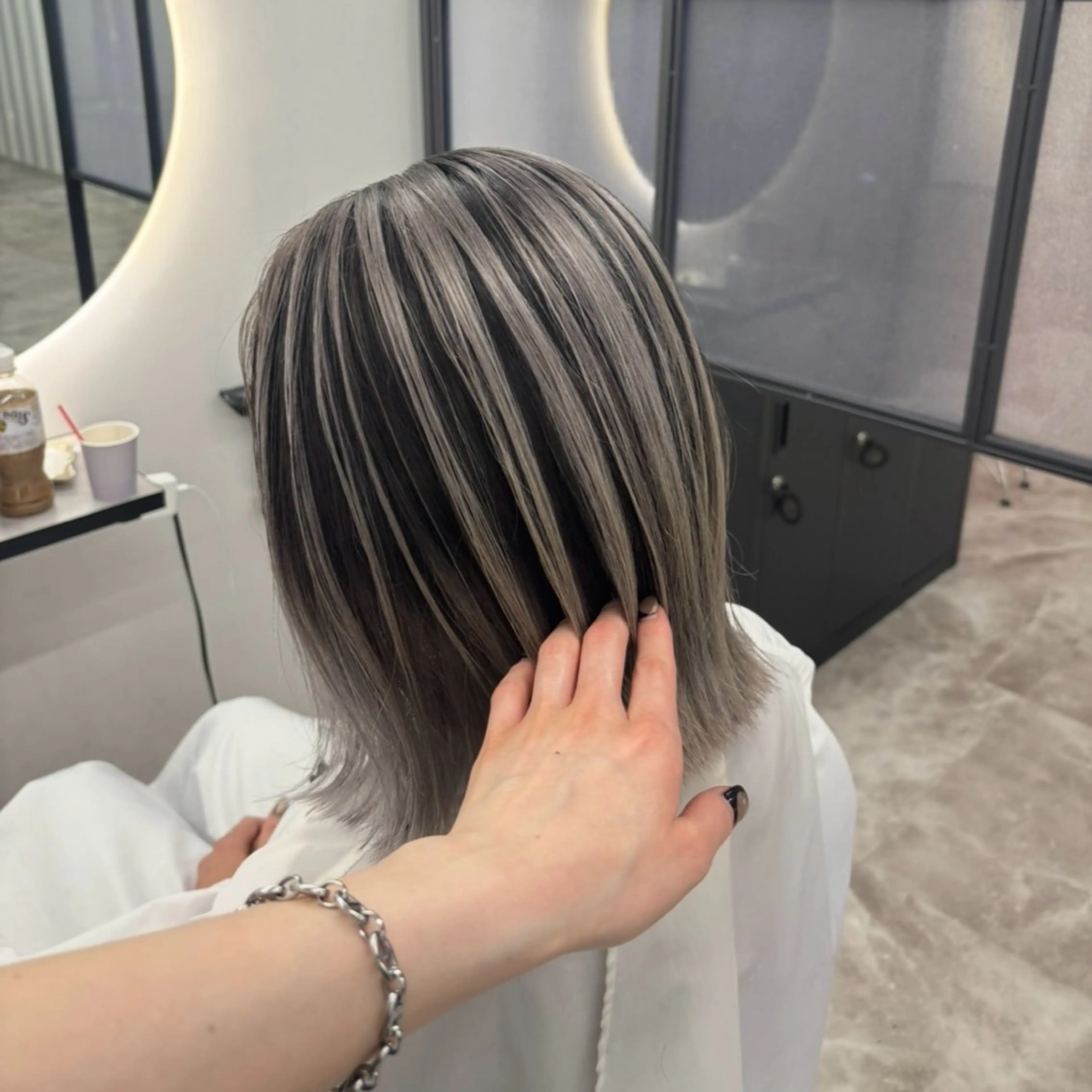 ミディアム カラー ヘアカラー Ren. 🦋デザインカラーのヘアスタイル