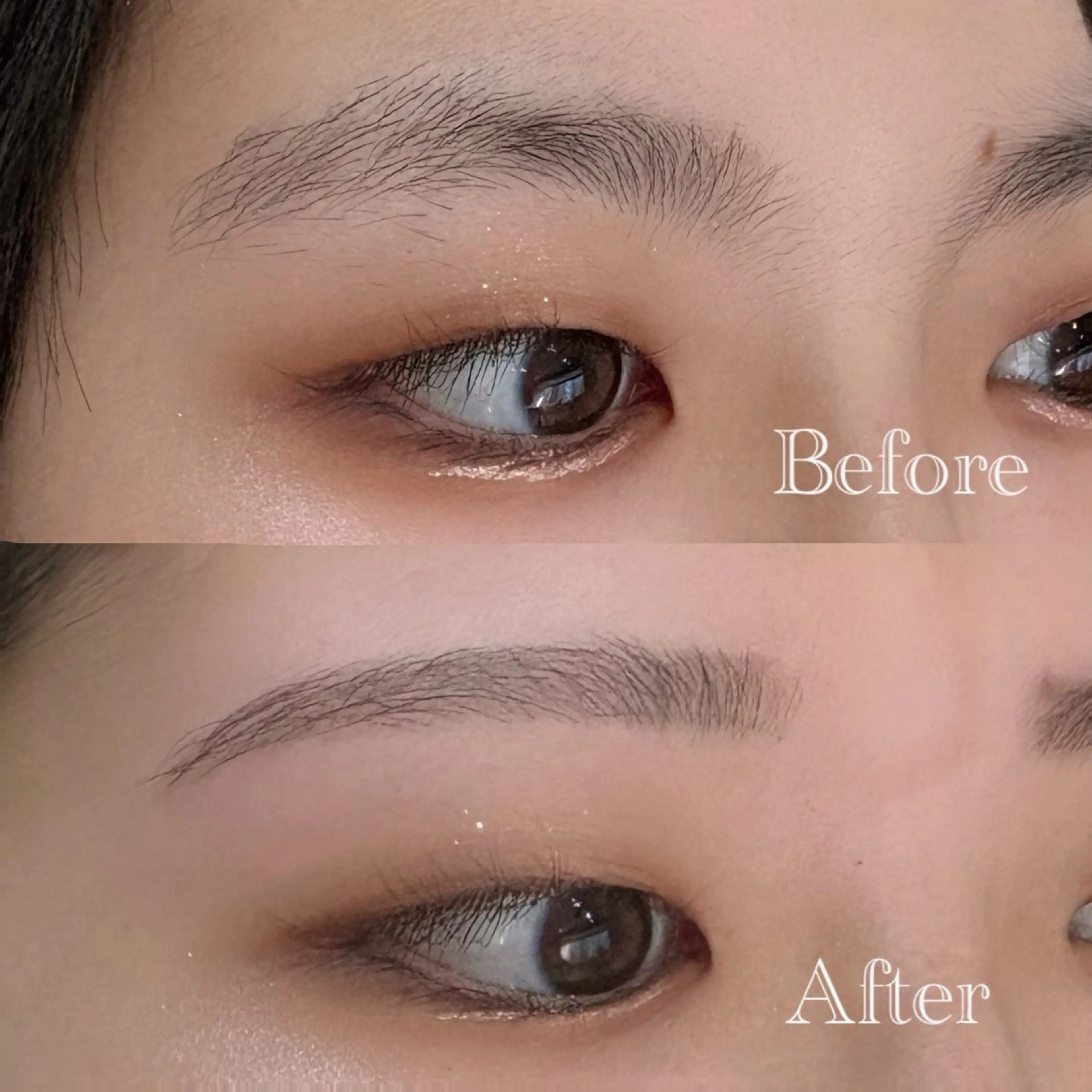 🫧ྀིアイブロウワックス＋毛量調整の写真