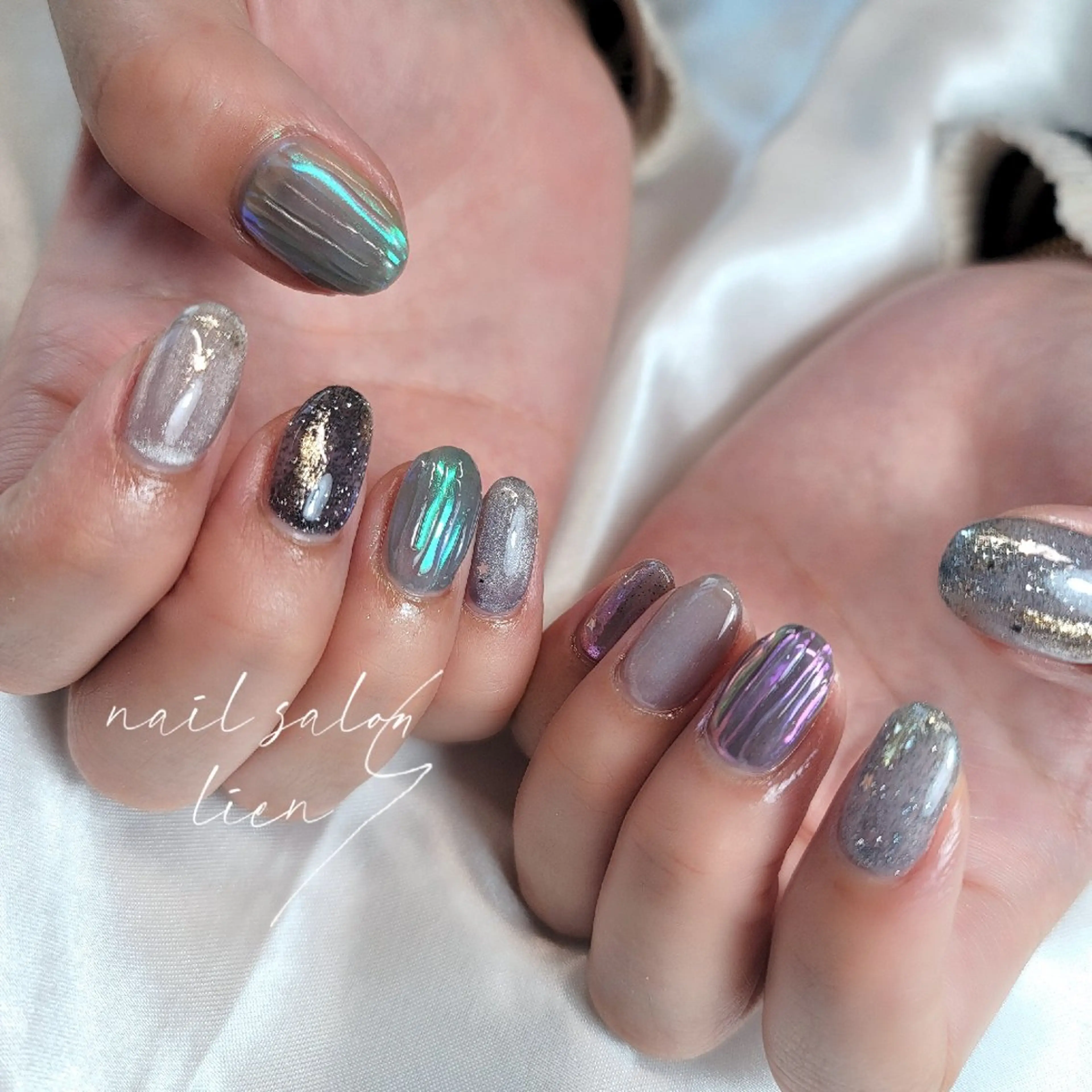 ネイル ハンドネイル プライベートサロン lienのネイルデザイン