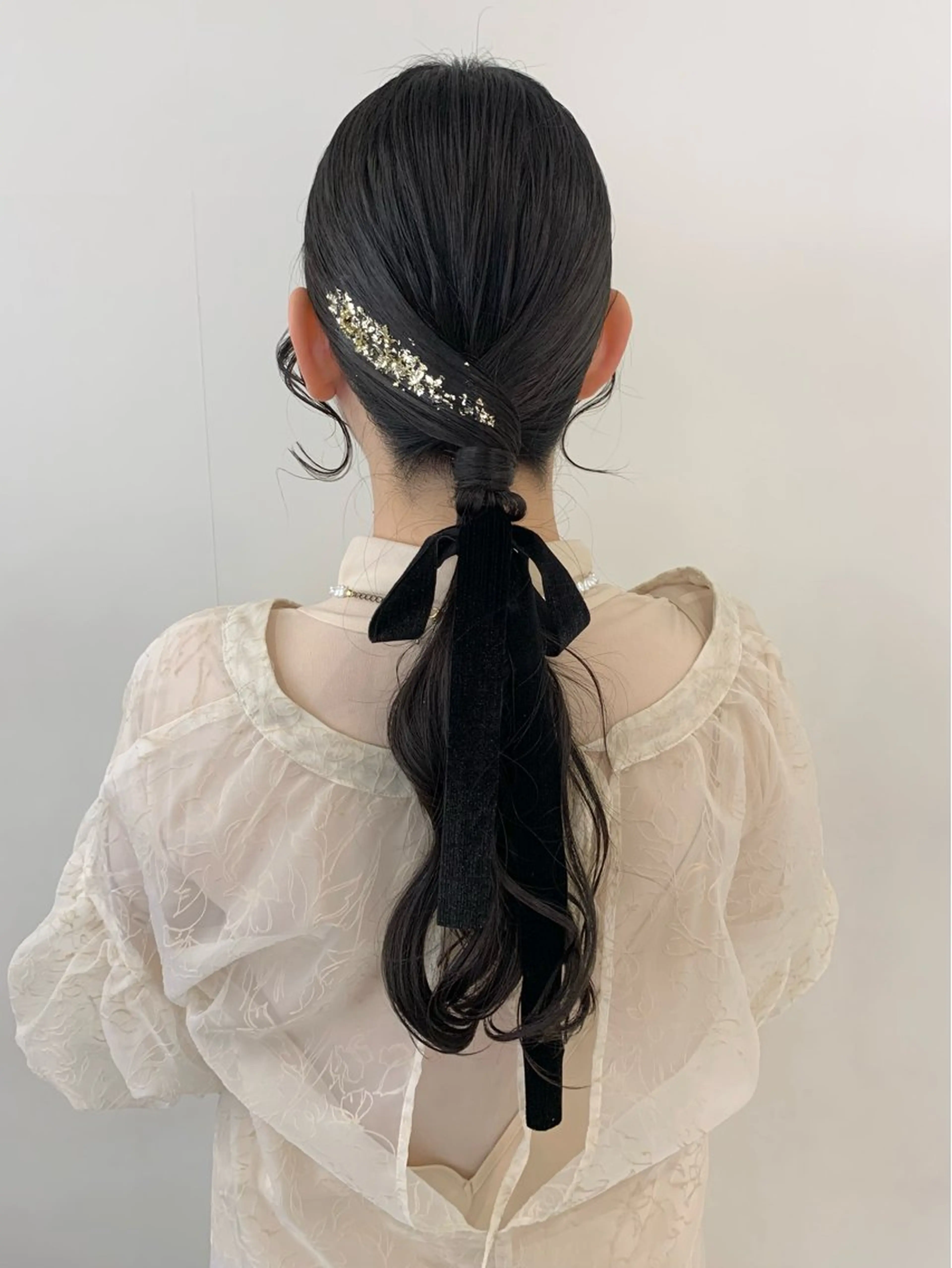 ヘアアレンジ moeka レイヤー /艶カラー/韓国のヘアスタイル