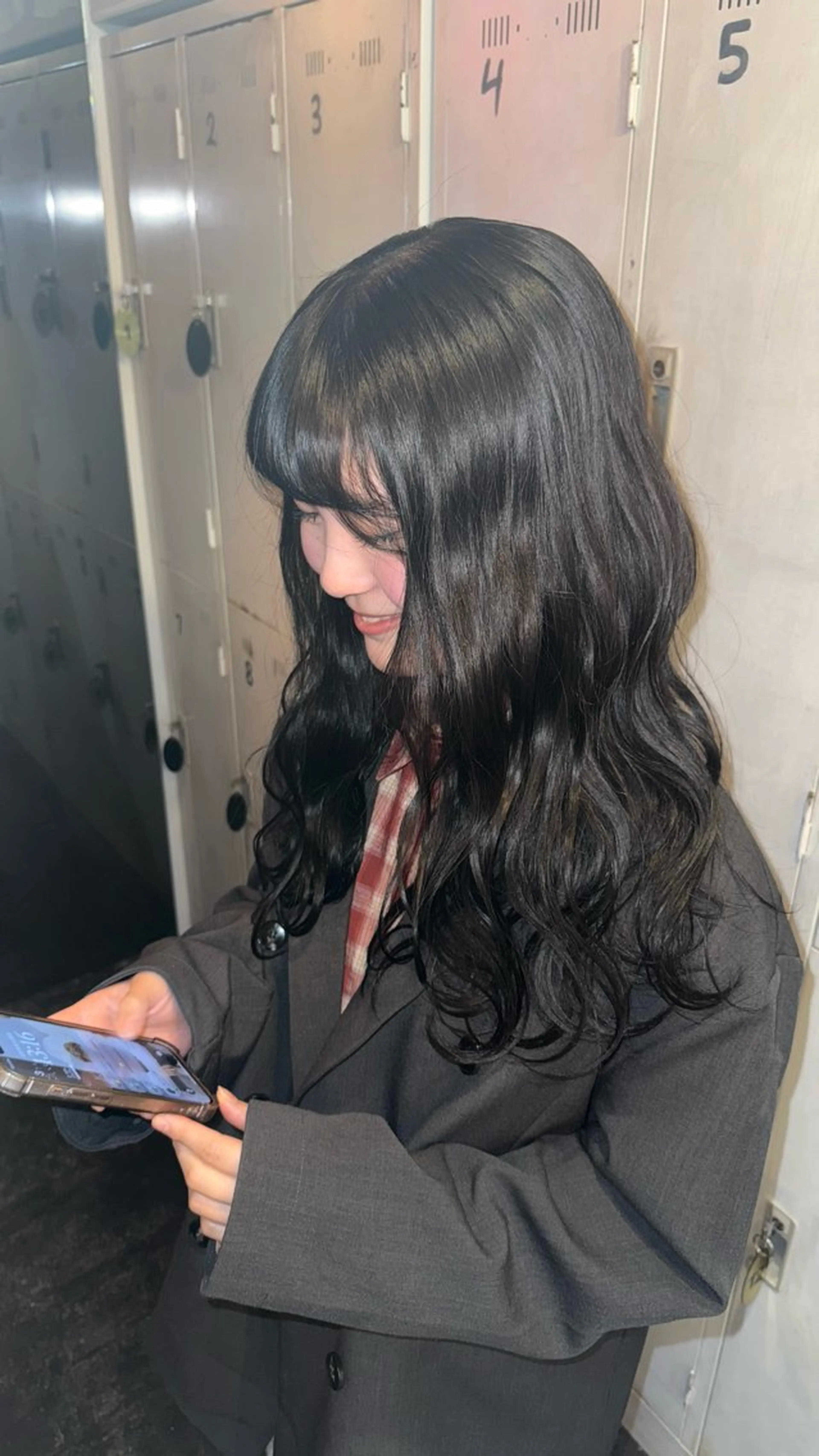 ロング ハイトーン/カット Kazuhaのヘアスタイル