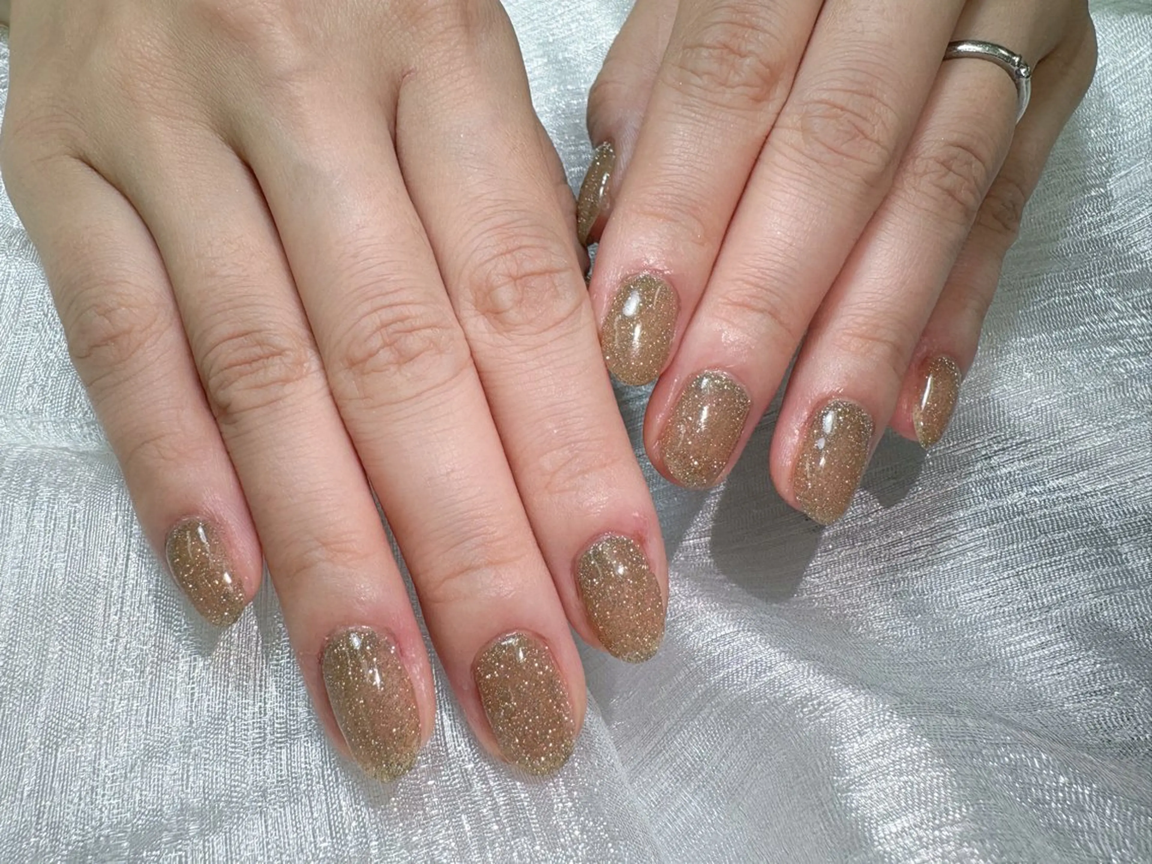 ネイル キラキラネイル 💎ネイリスト💎 月奈🌕🎀のネイルデザイン