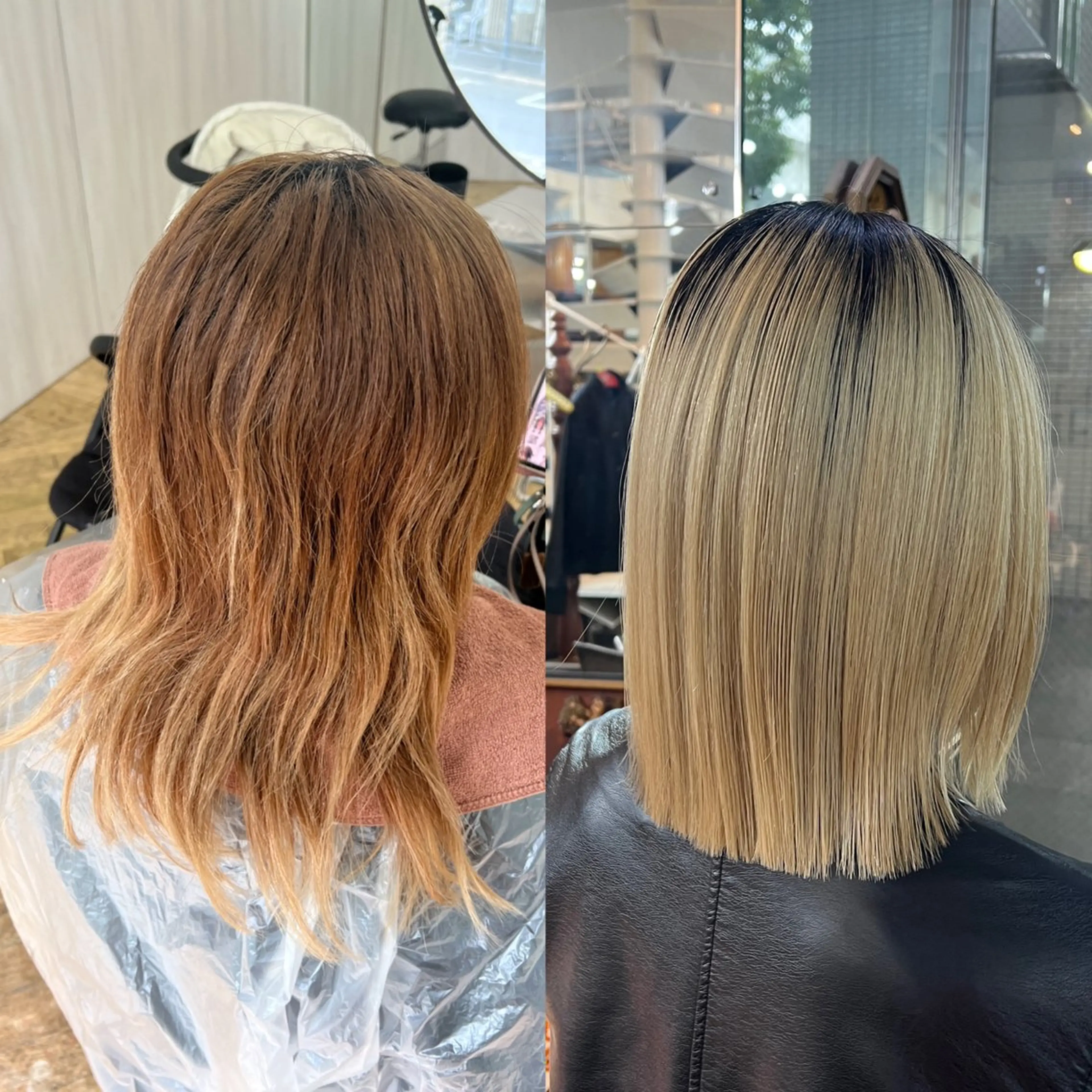 セミロング 髪質改善 トリートメント レイヤー/ボブ/ ミニボブ/AOIのヘアスタイル