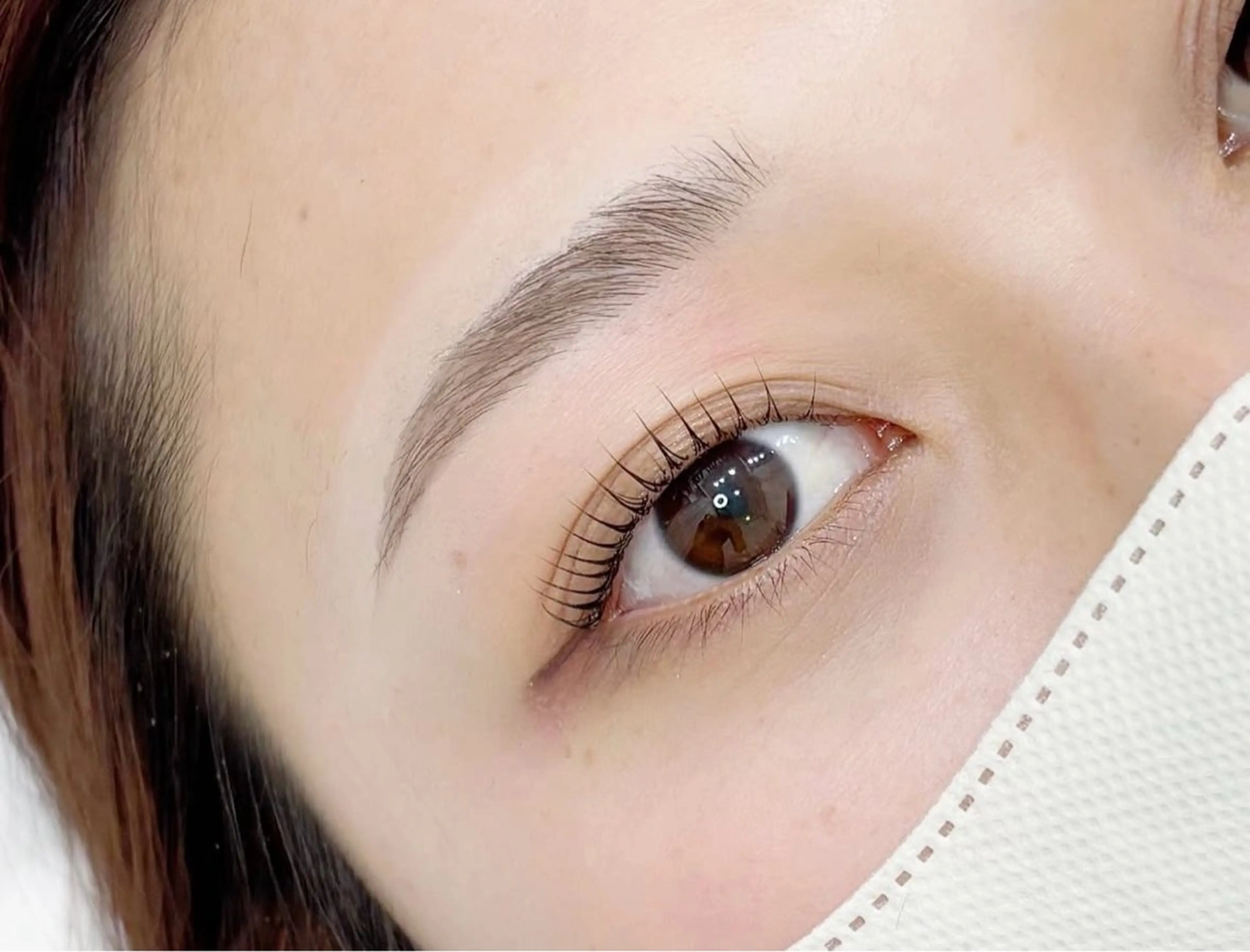 当日🆗【美眉ワックス×まつ毛パーマ】/パリジェンヌ変更可🩶の写真