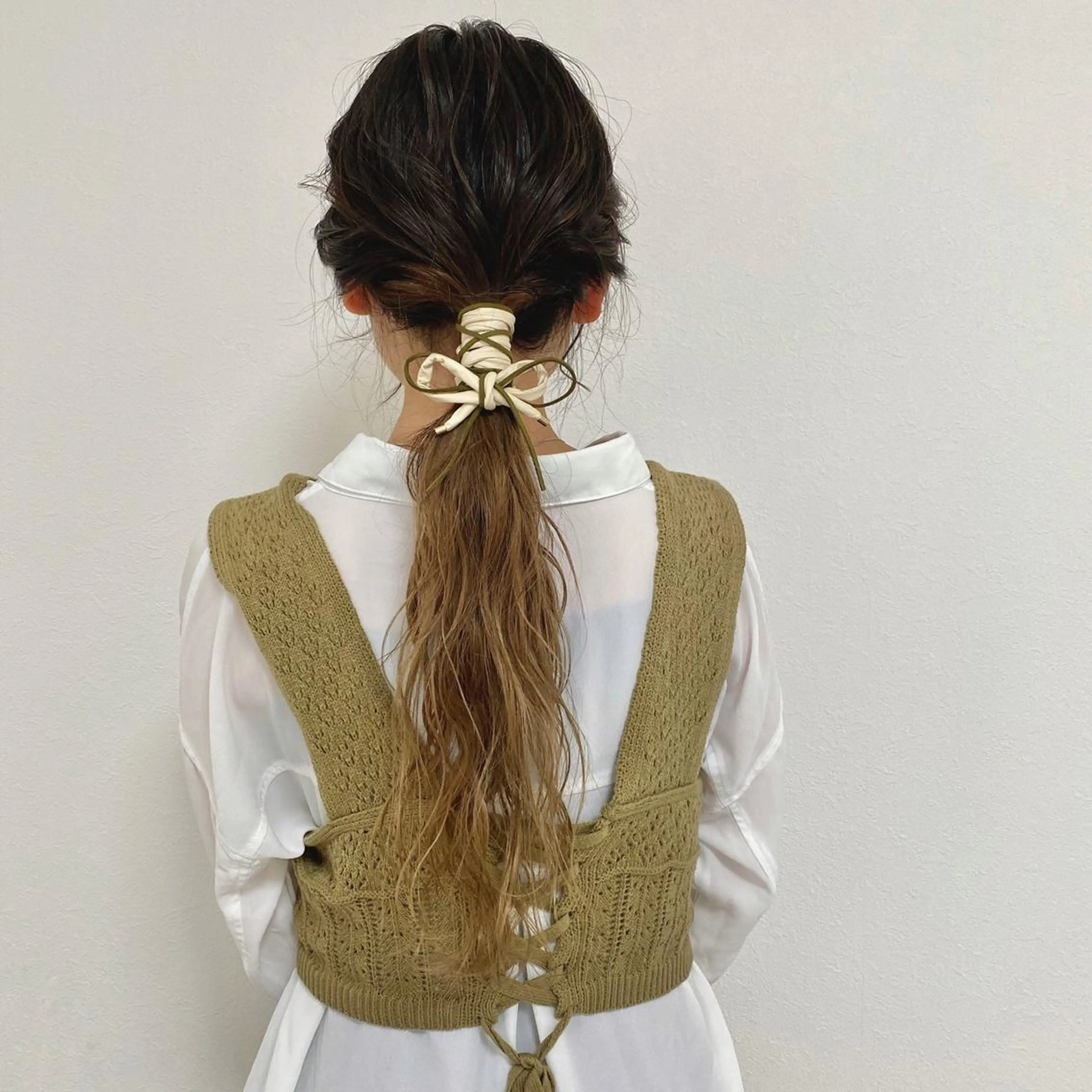 ロング ヘアアレンジ ヘアセット レイヤー/ハイトーン 🫧‪Erikaのヘアスタイル