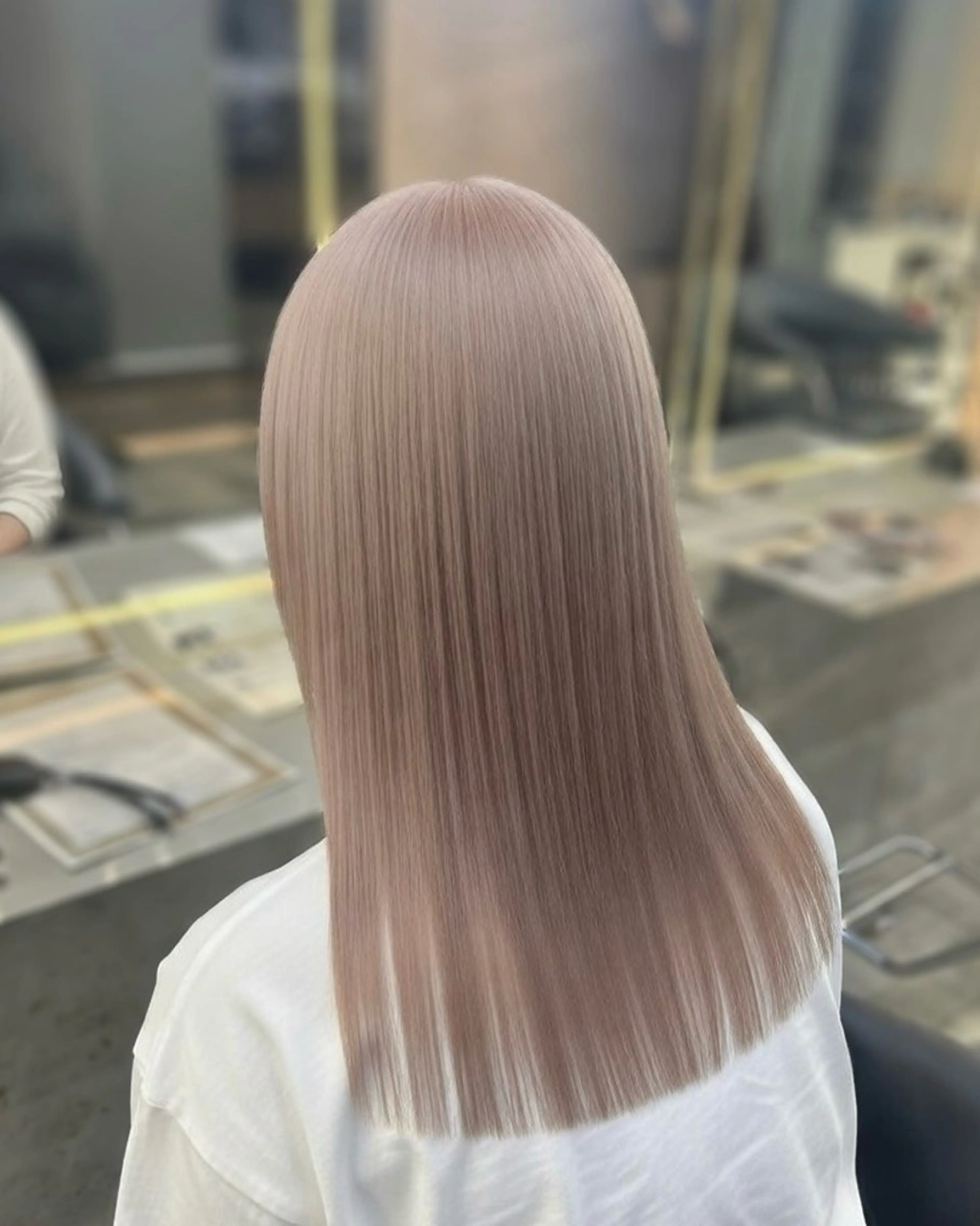 ロング カット ヘアカラー トリートメント ダブルカラー /垣尾颯大のヘアスタイル