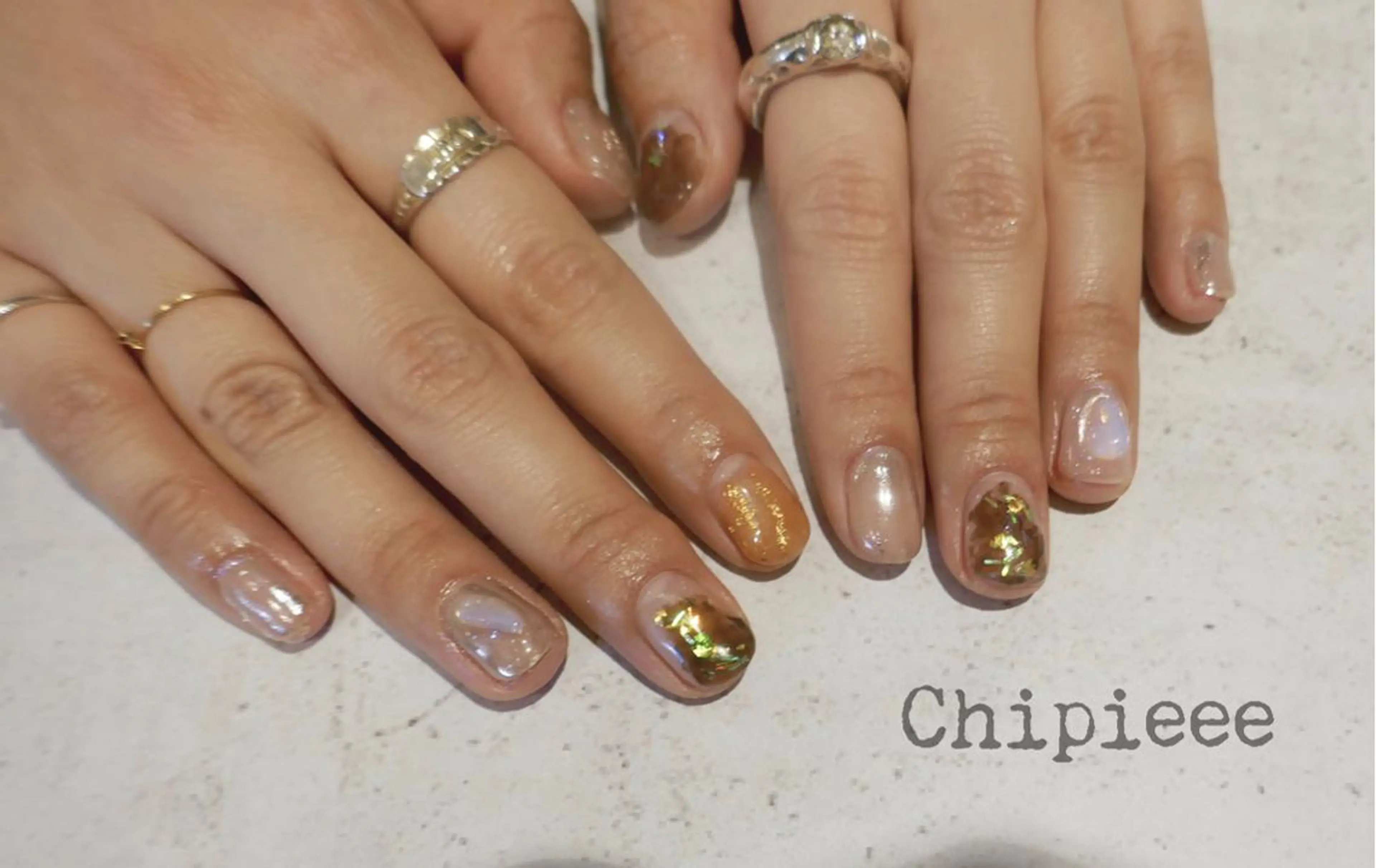 ネイル ハンドネイル revia所属・ERI Nailistのネイルデザイン