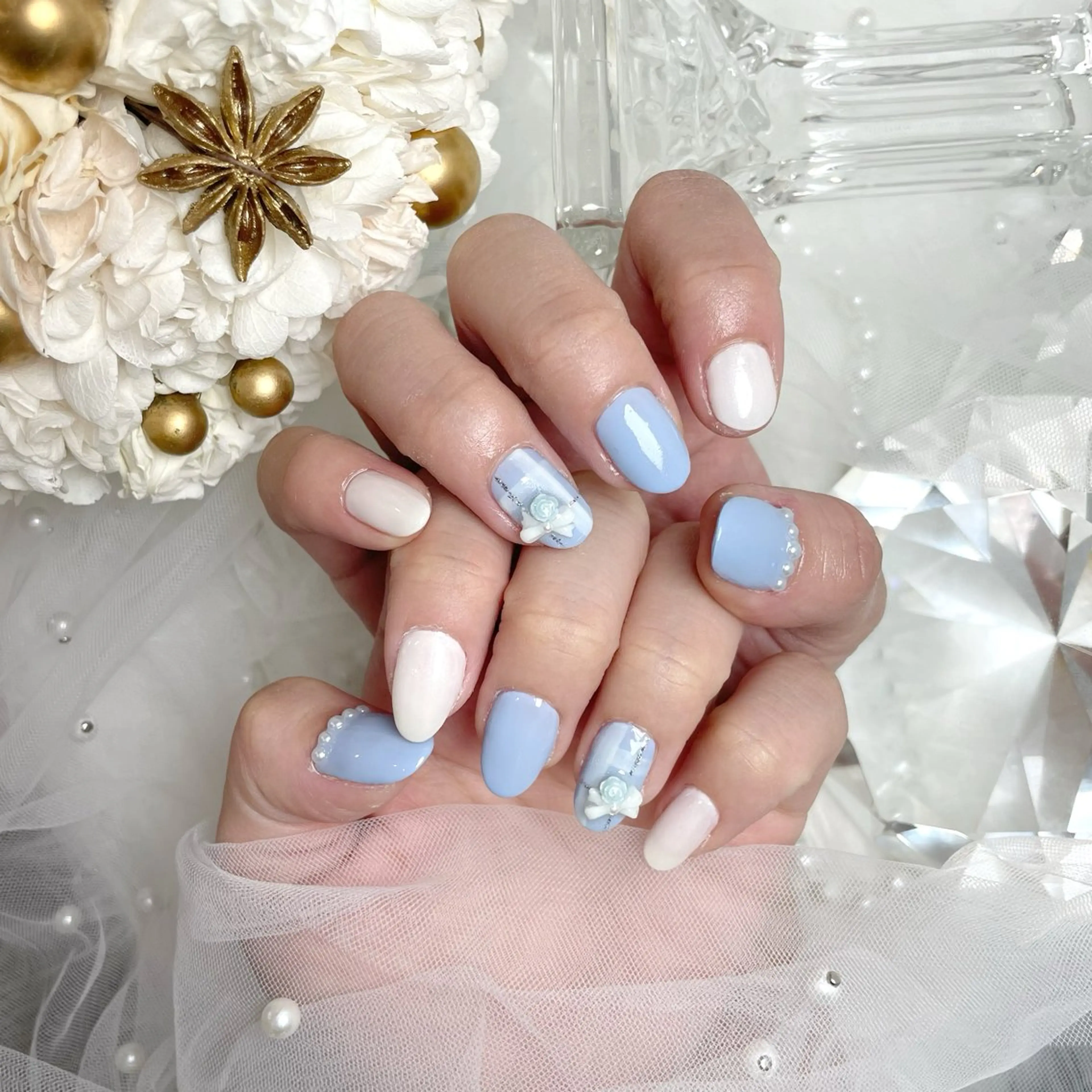 ネイル Angelgarden nail&eye 青山店所属・𝐚 𝐤 𝐢のネイルデザイン