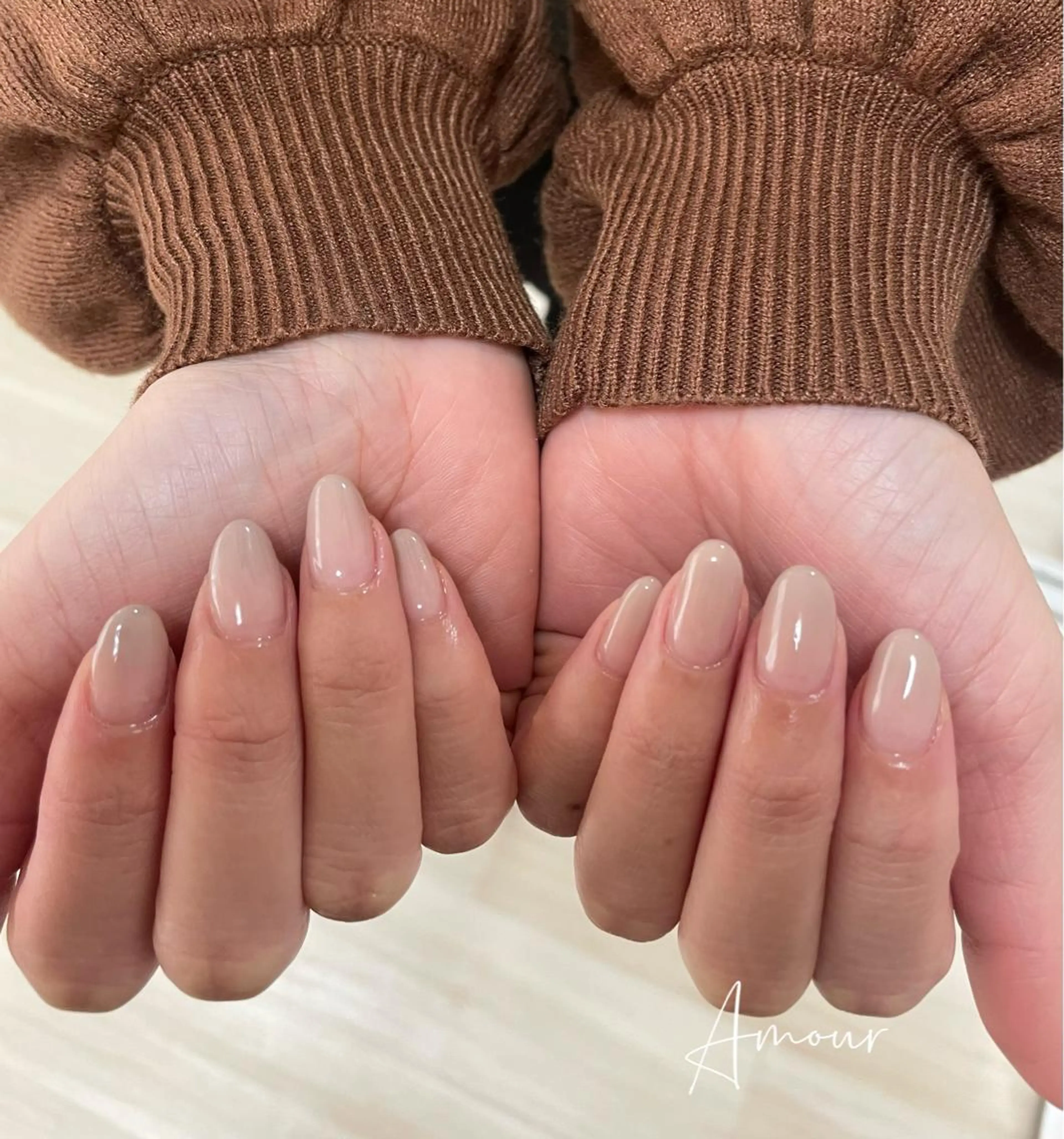 ネイル オフィスネイル ハンドネイル Nail Salon Amourのネイルデザイン