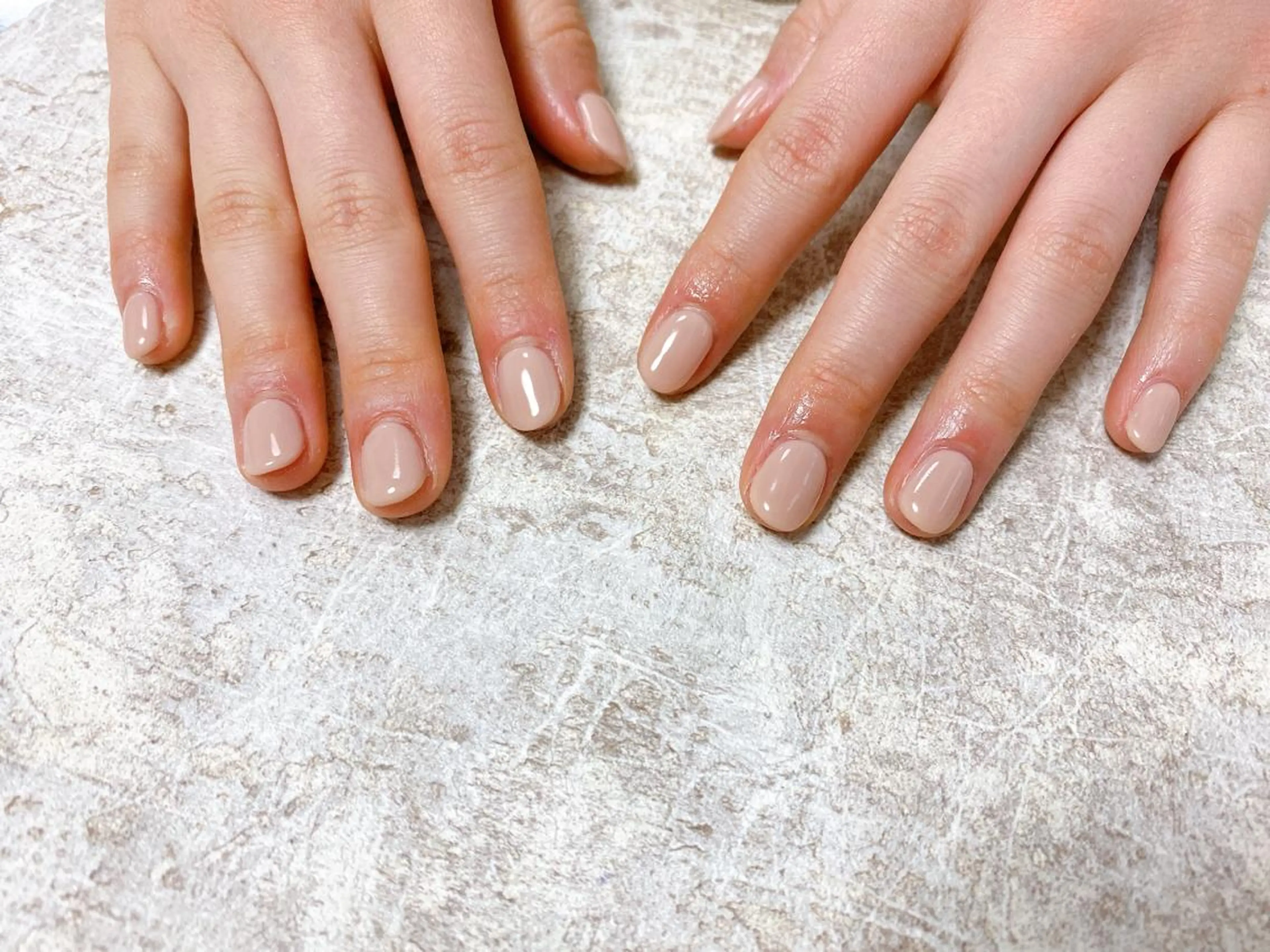 ネイル ワンカラーネイル ハンドネイル Mogu nail 二子玉川のネイルデザイン