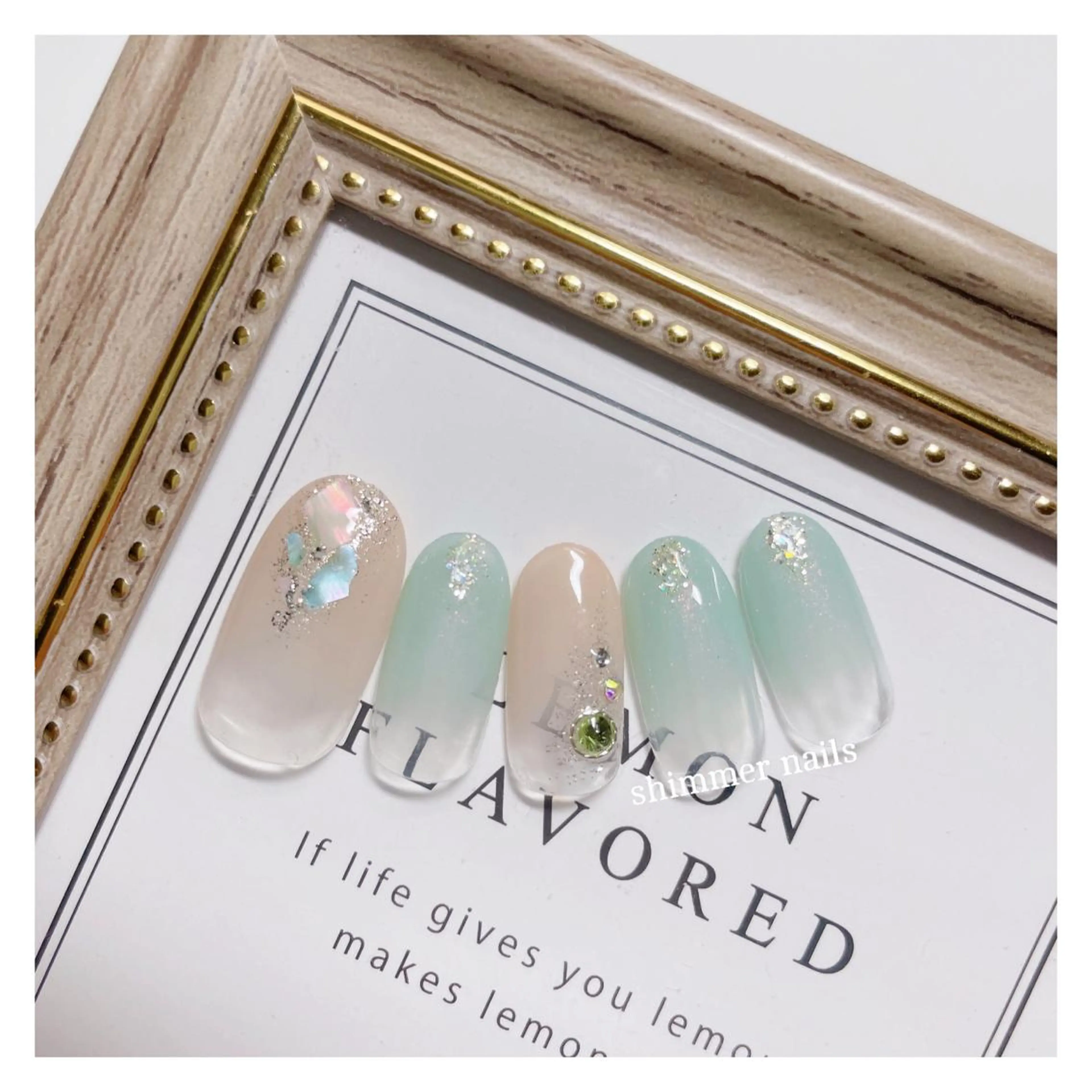 ネイル shimmer nailsのネイルデザイン