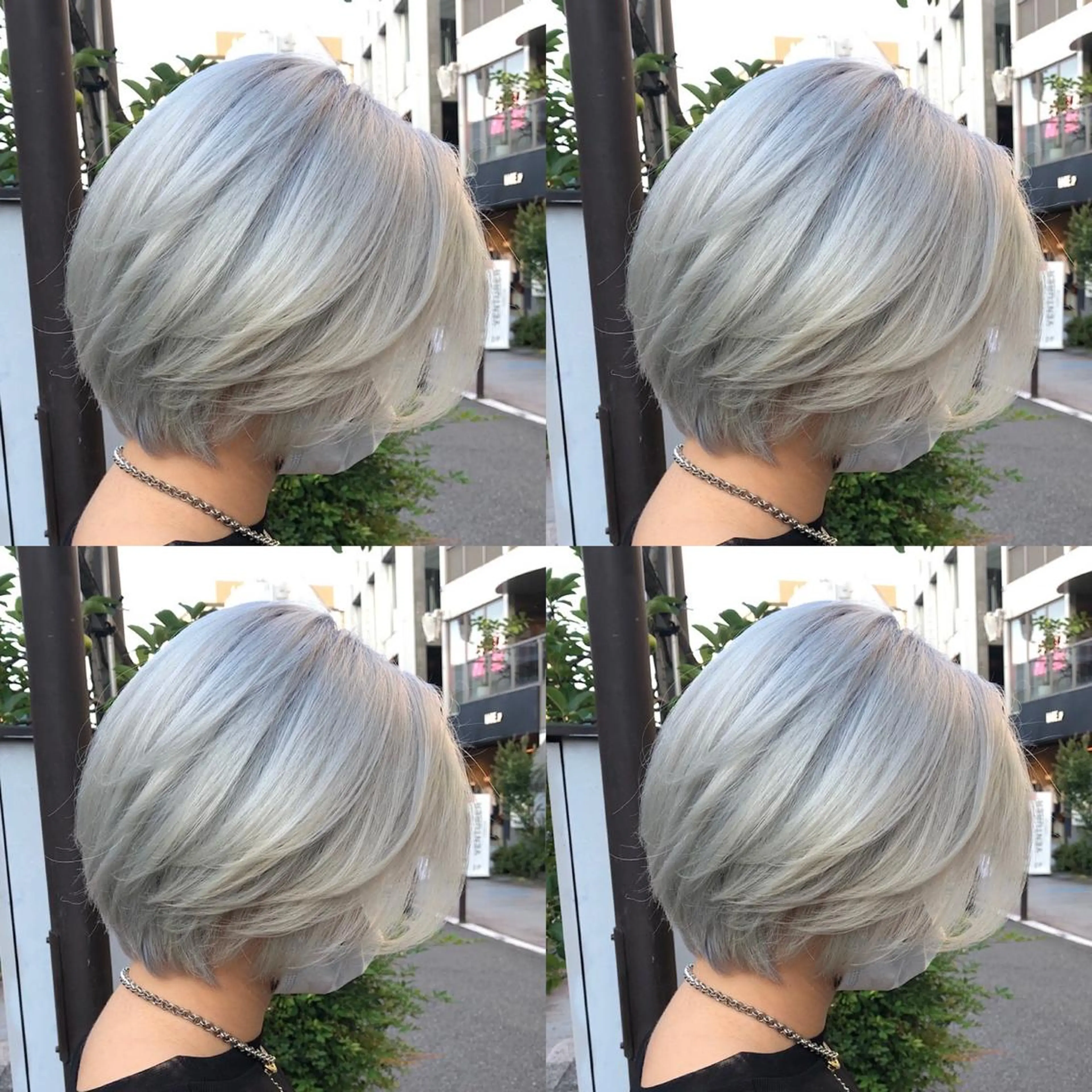 ショート カラー ヘアアレンジ メンズパーマ名人 TAKUMAのヘアスタイル