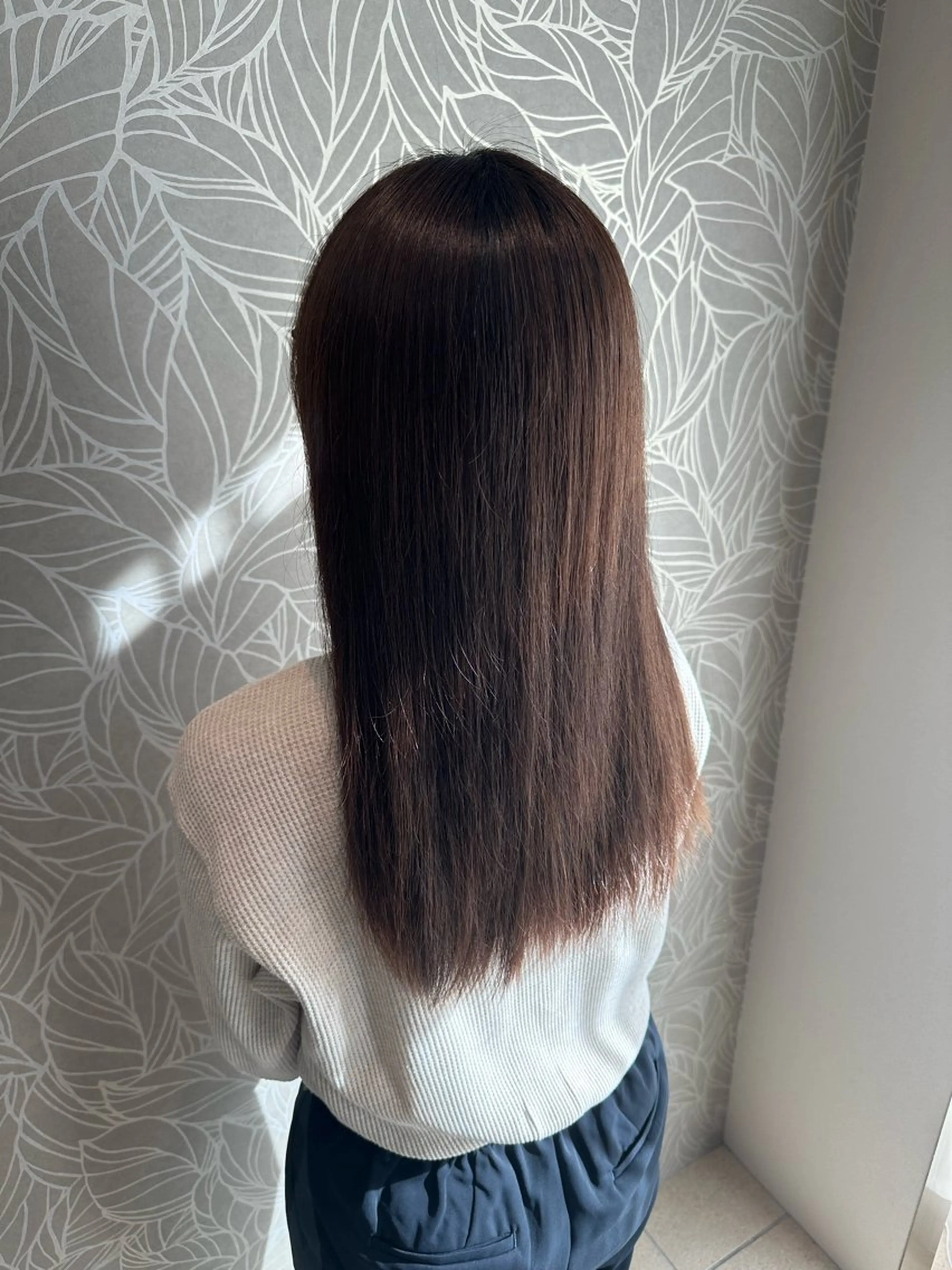 セミロング grande hair&spa所属・🫧‪透明感カラー 🫧‪サキのヘアスタイル