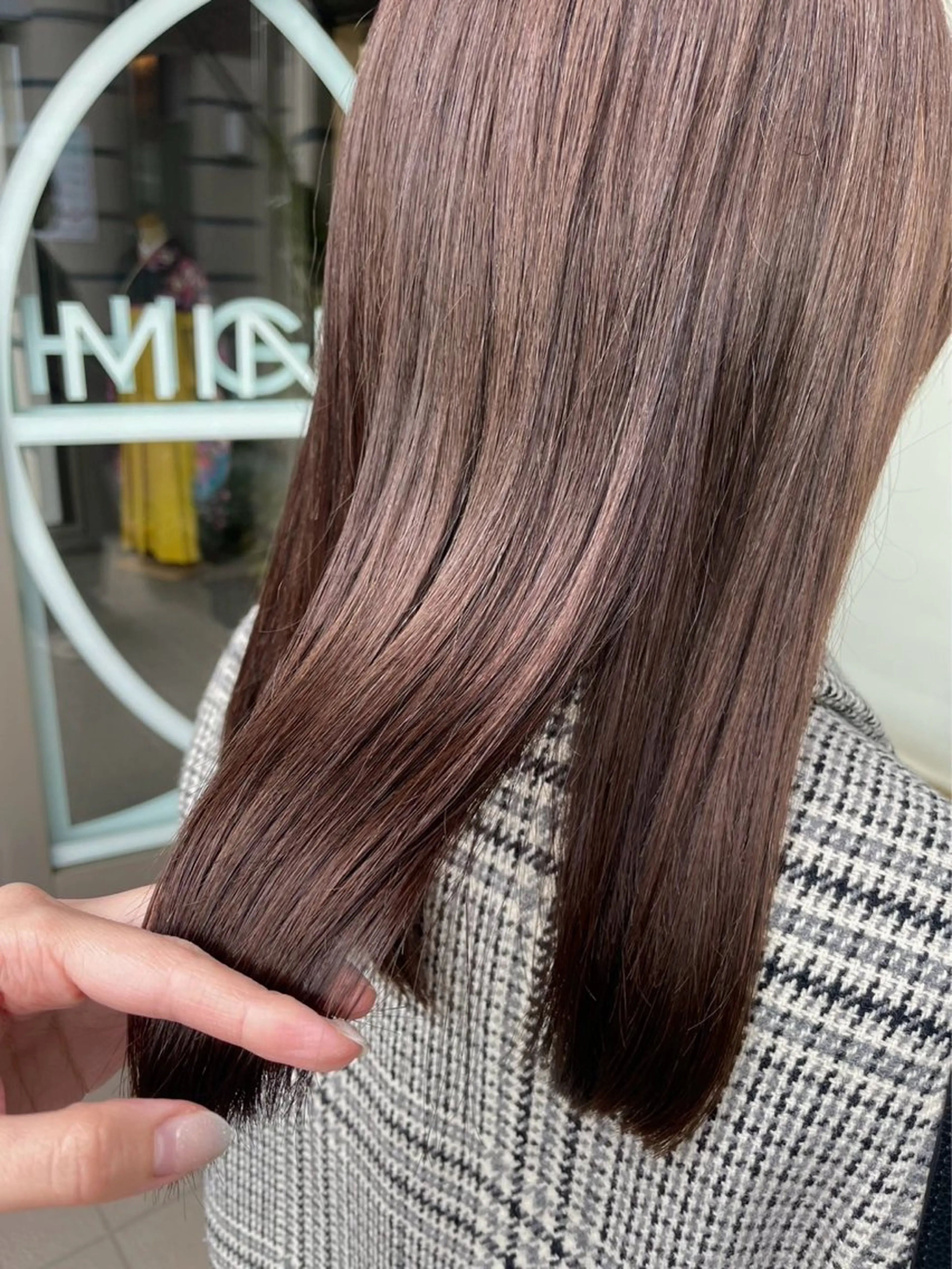 カット（ロング​〜​ボブ）＋3stepリンケージTR（シャンプーブロー、ホームケア付）の写真