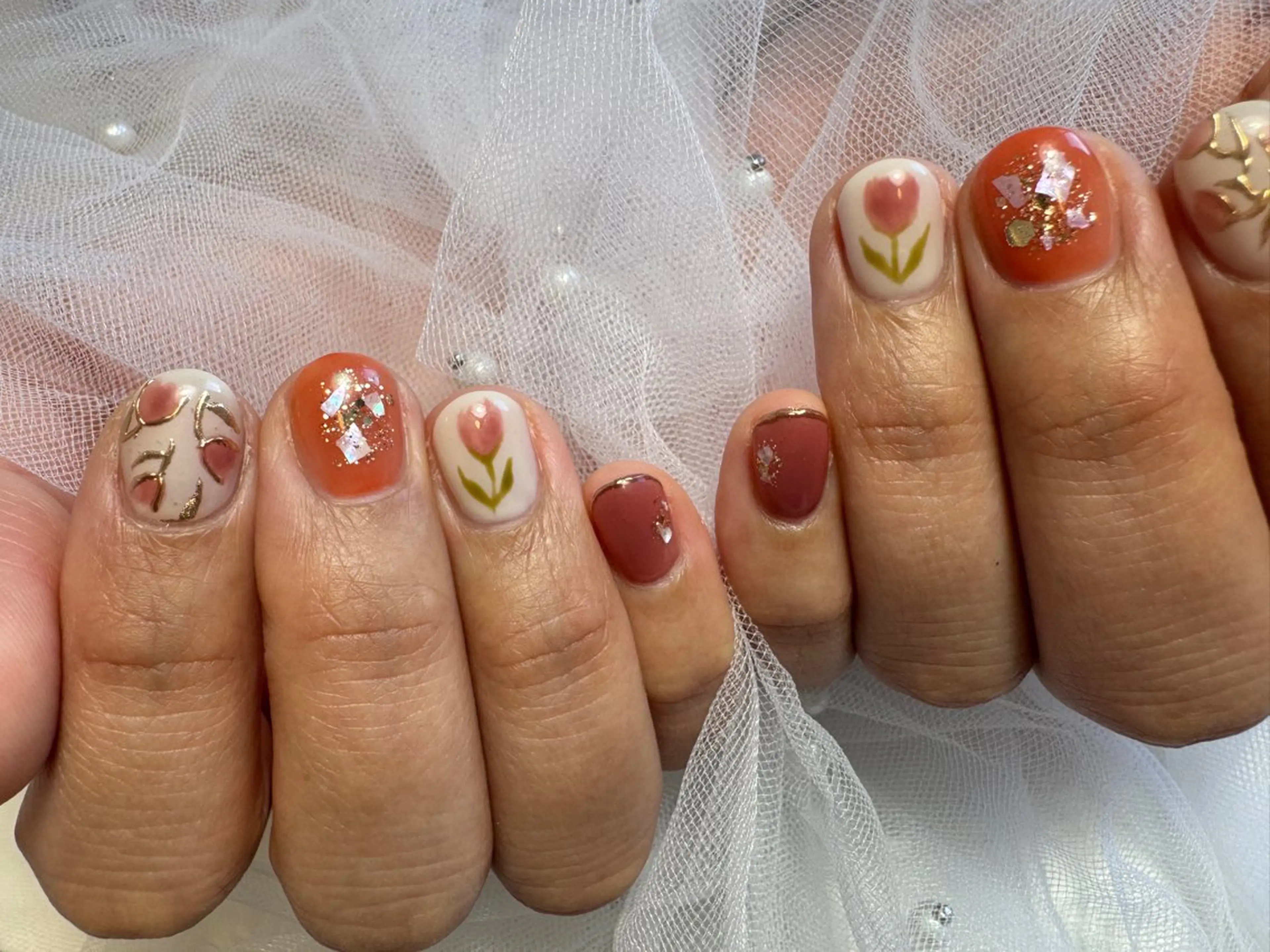 ネイル 鈴木 沙羅のネイルデザイン