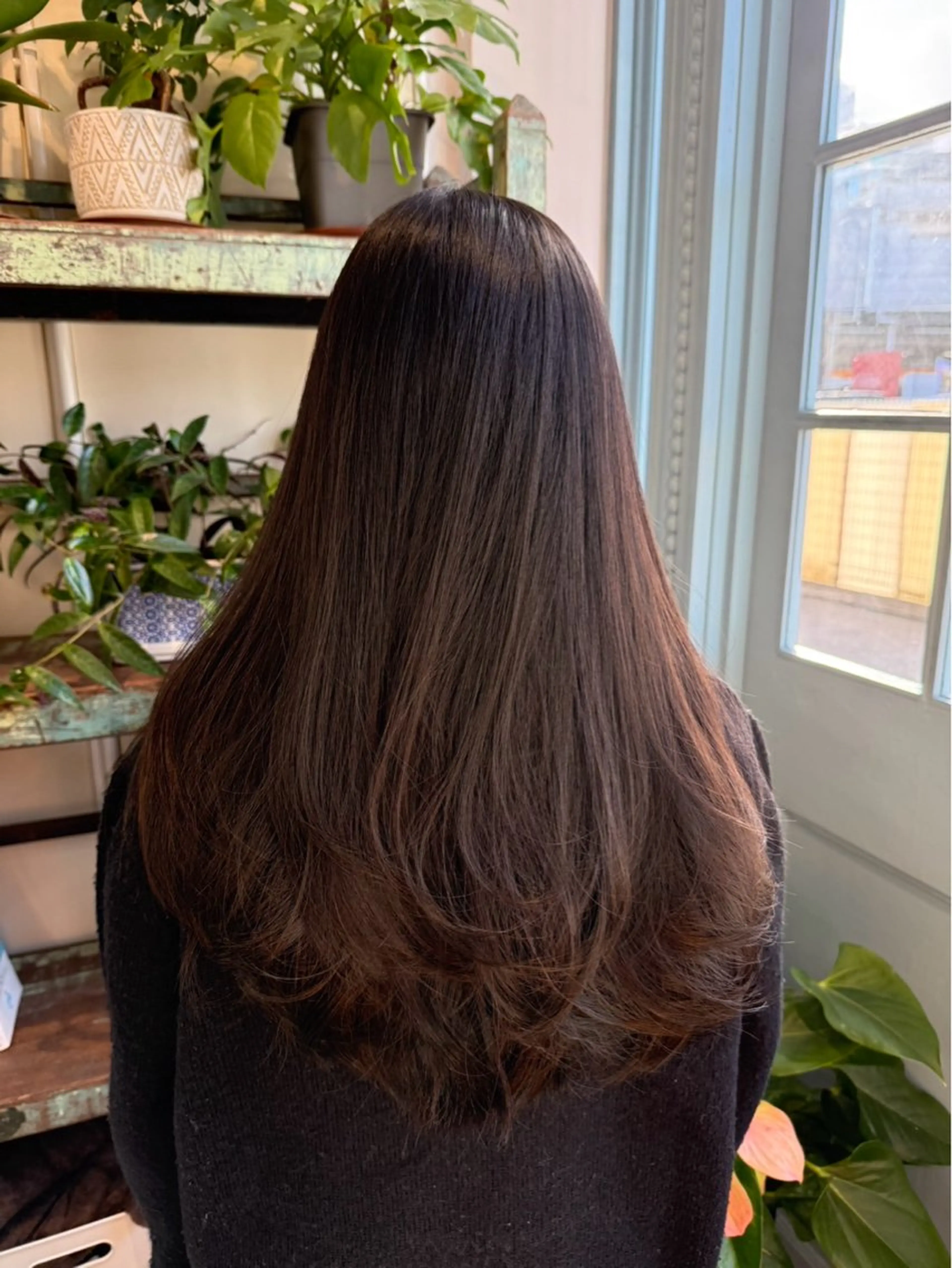 セミロング キッズ レイヤーカット カット Yoshida Yukoのヘアスタイル