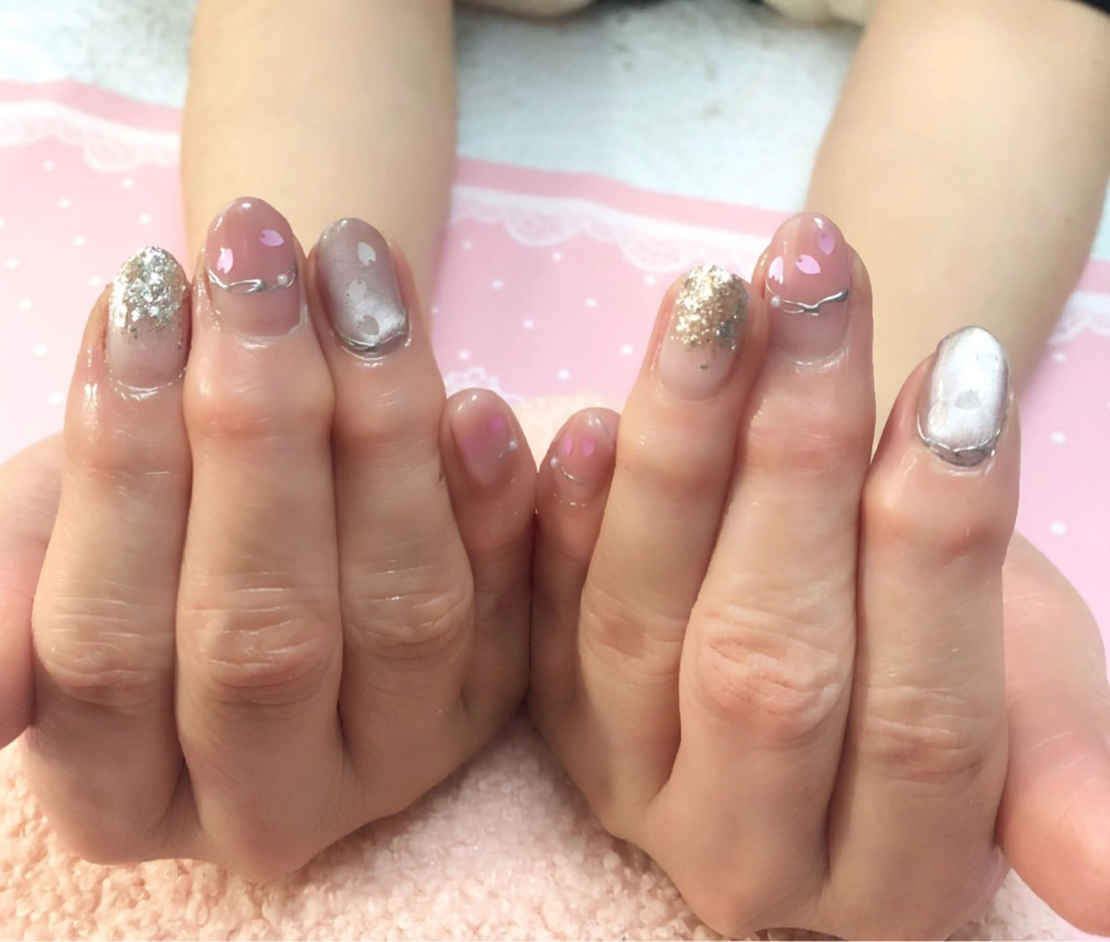 ネイル GＬA D所属・ＧＬAD グラットのネイルデザイン