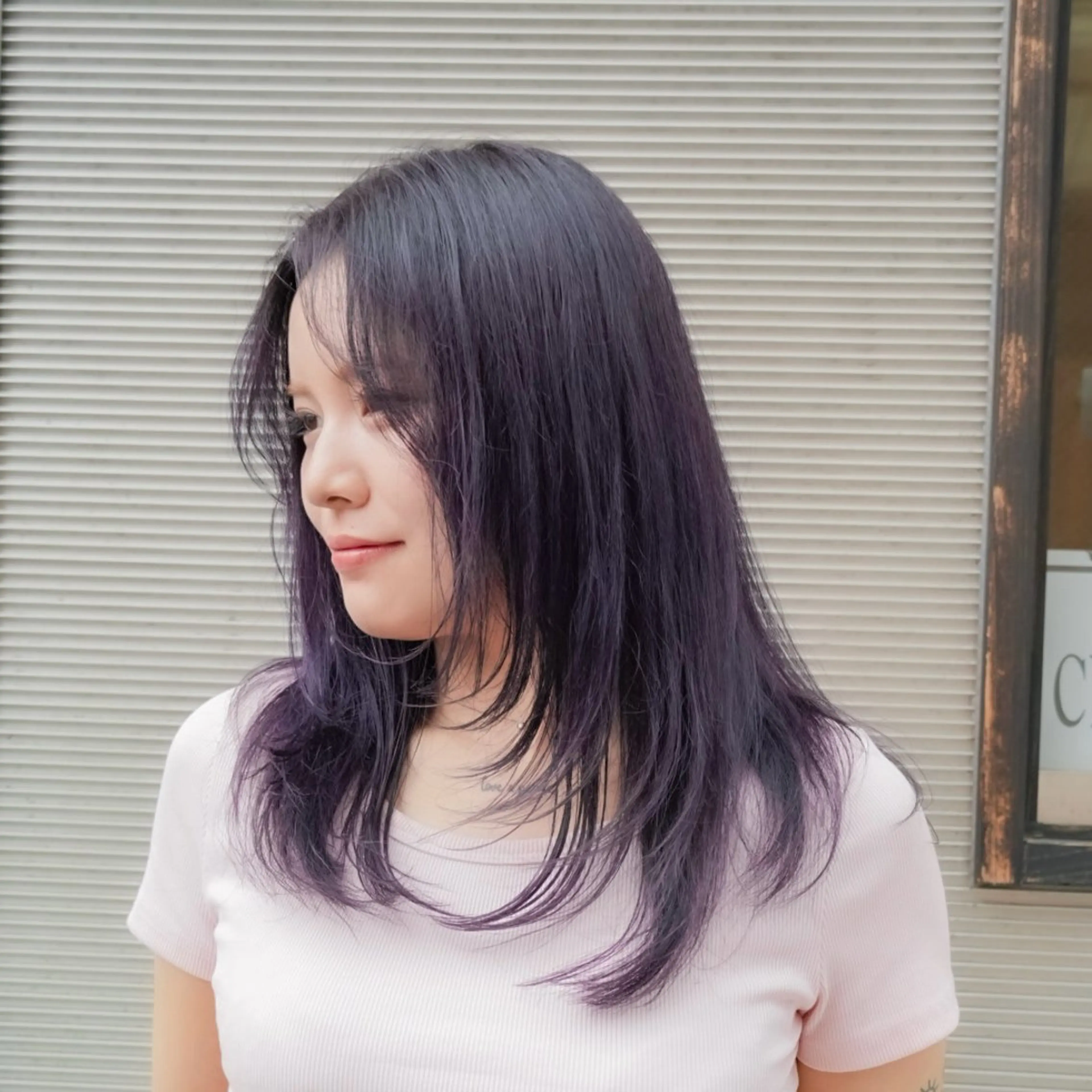 ミディアム カラー ブリーチ ケアブリーチ レイヤーカット カット ヘアカラー トリートメント quon RYUYA /レイヤー✂️のその他イメージ