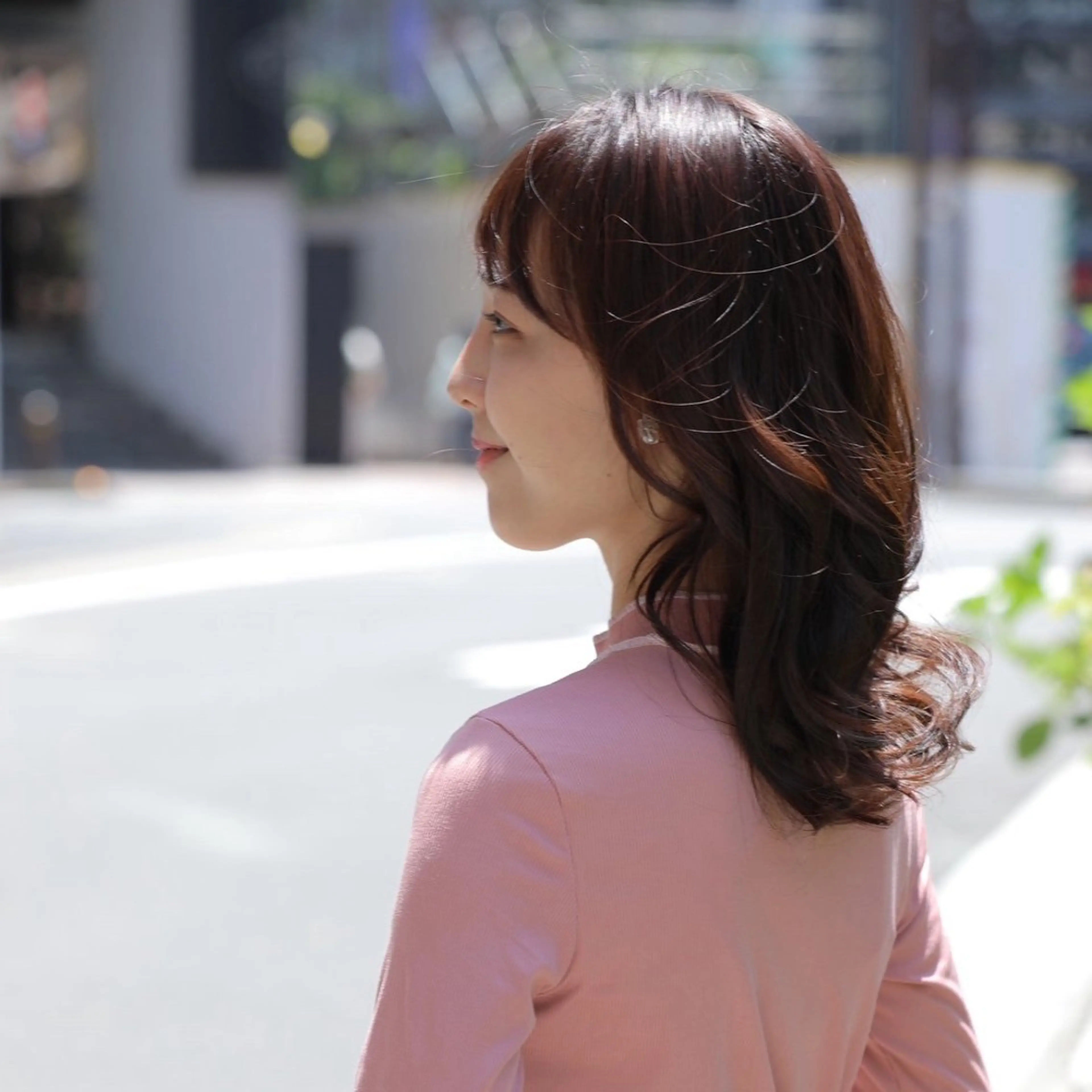 セミロング カラー パーマ ヘアアレンジ ブラウンカラー チョコレートブラウン カット ヘアカラー トリートメント Endearing所属・Endearing 北澤那未🌟銀座のヘアスタイル