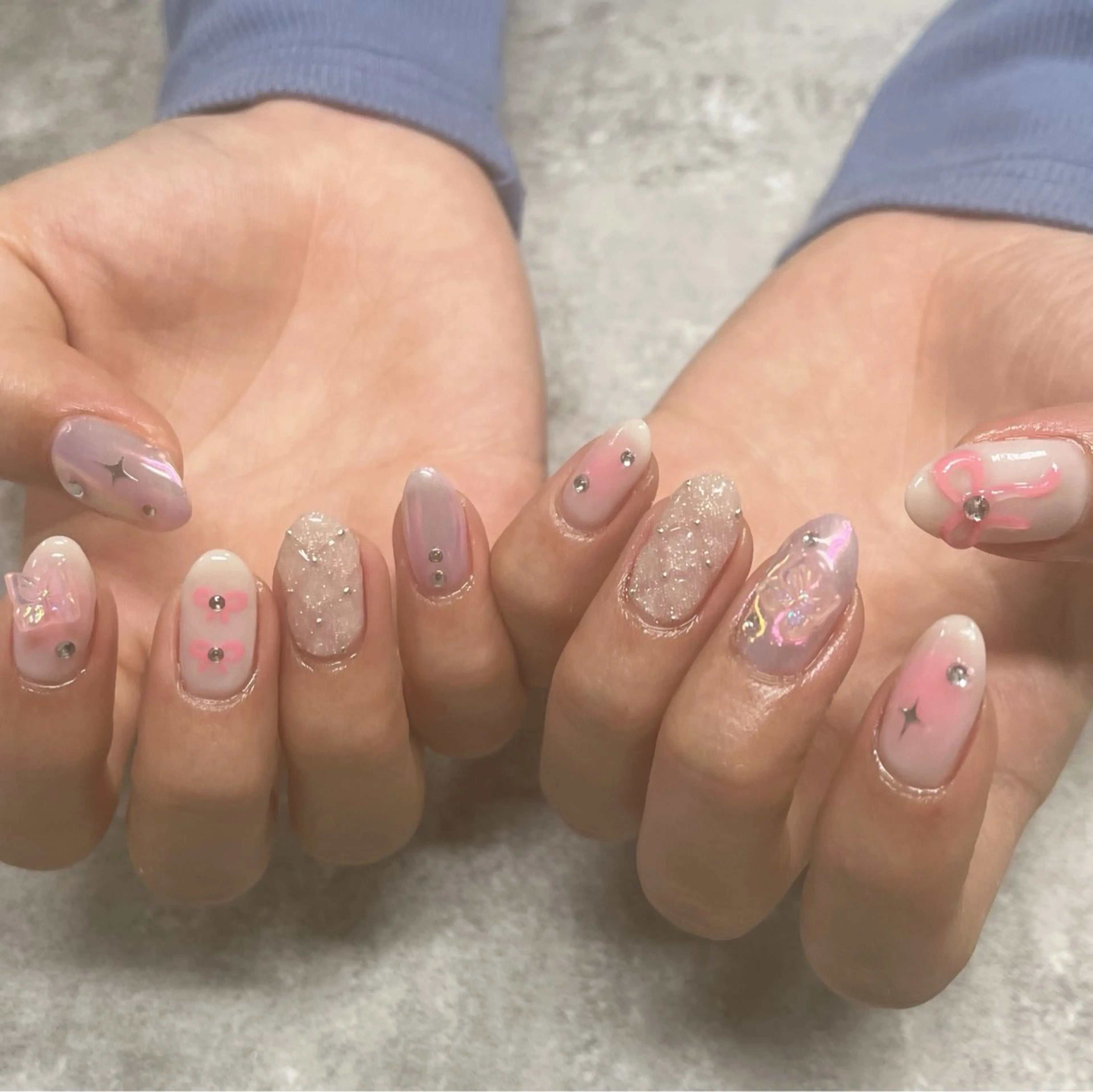 ネイル Protea きぬがわ らむのネイルデザイン